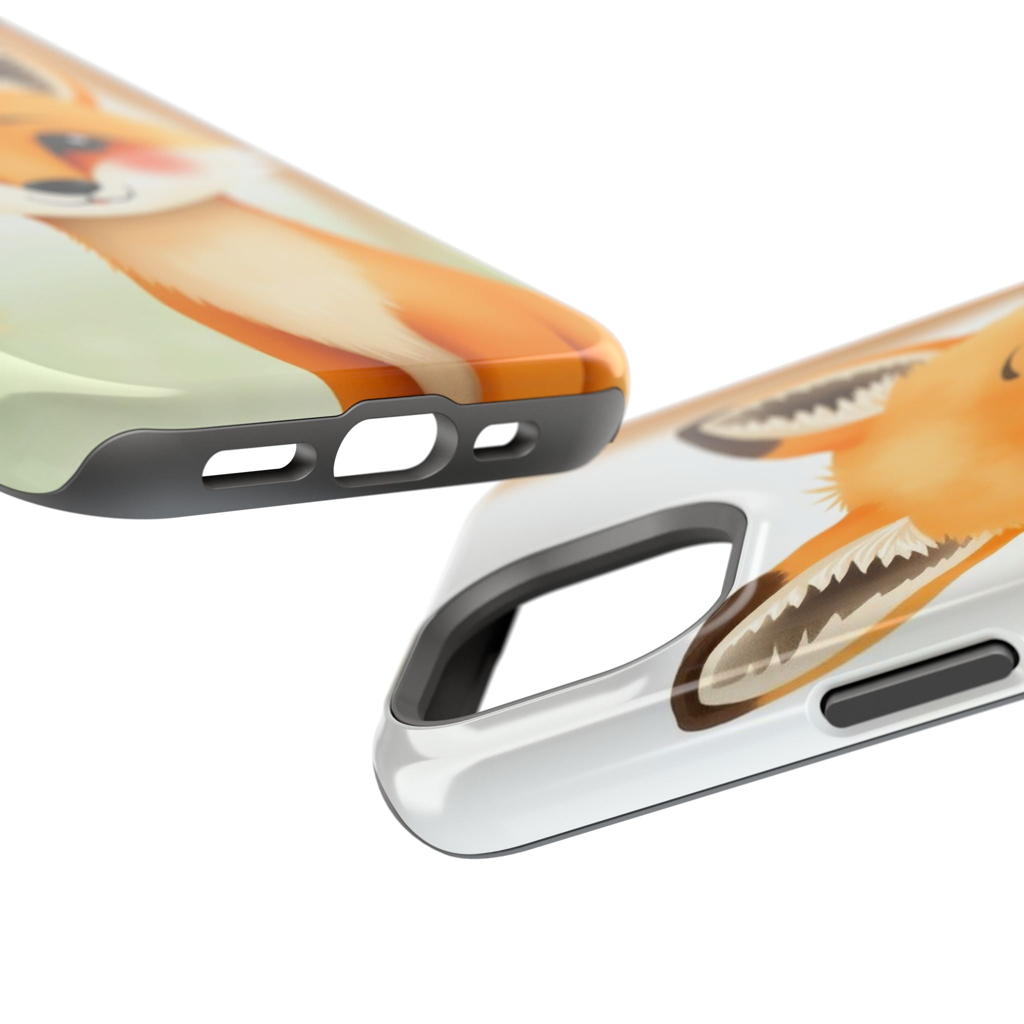 iPhone Watercolor Fox Portrait Kids Fun iPhone Phone Case Gift Slim · iPhone Cas
