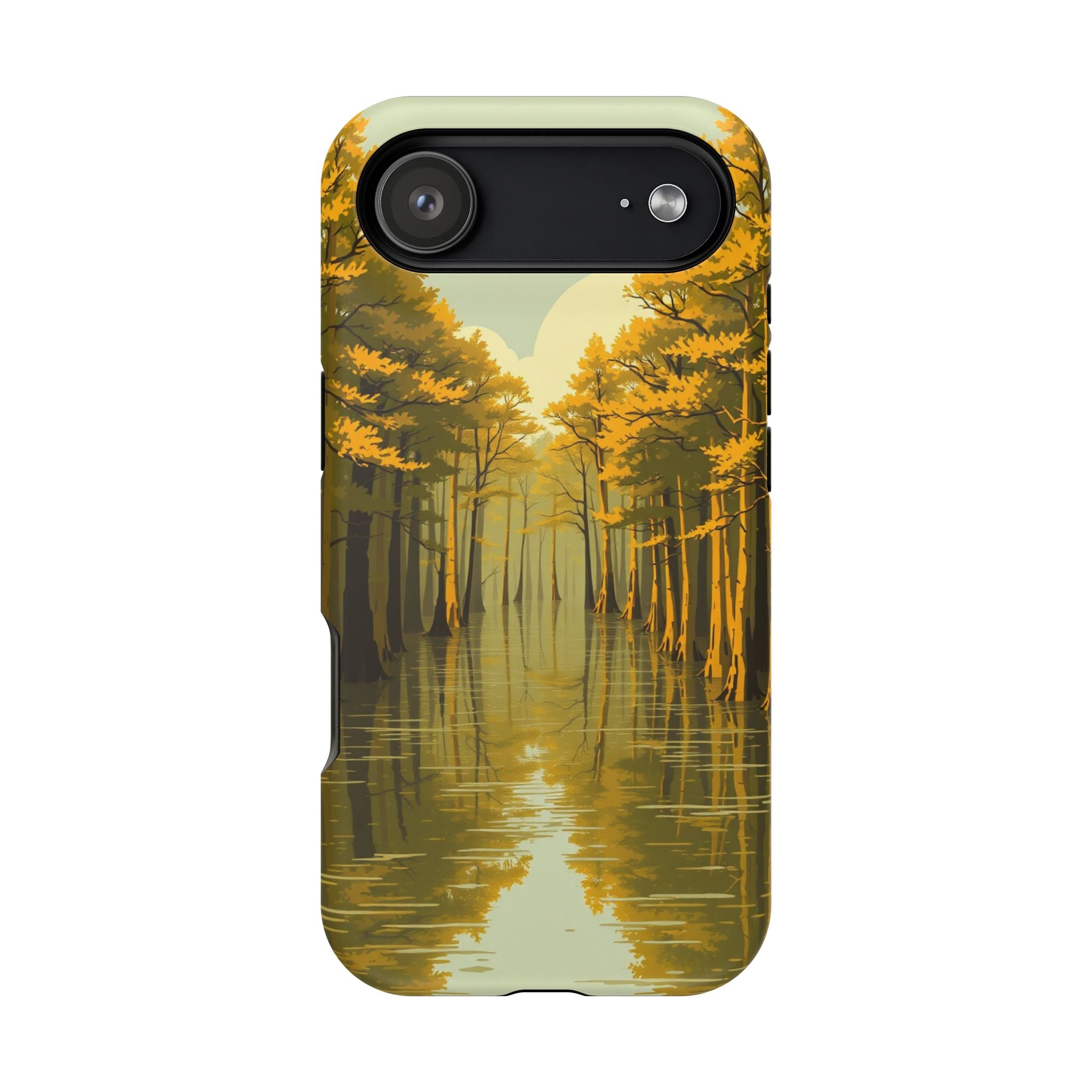 iPhone Cypress Swamp Enchanted Art Bold Modern Everyday Snap Case · iPhone Case