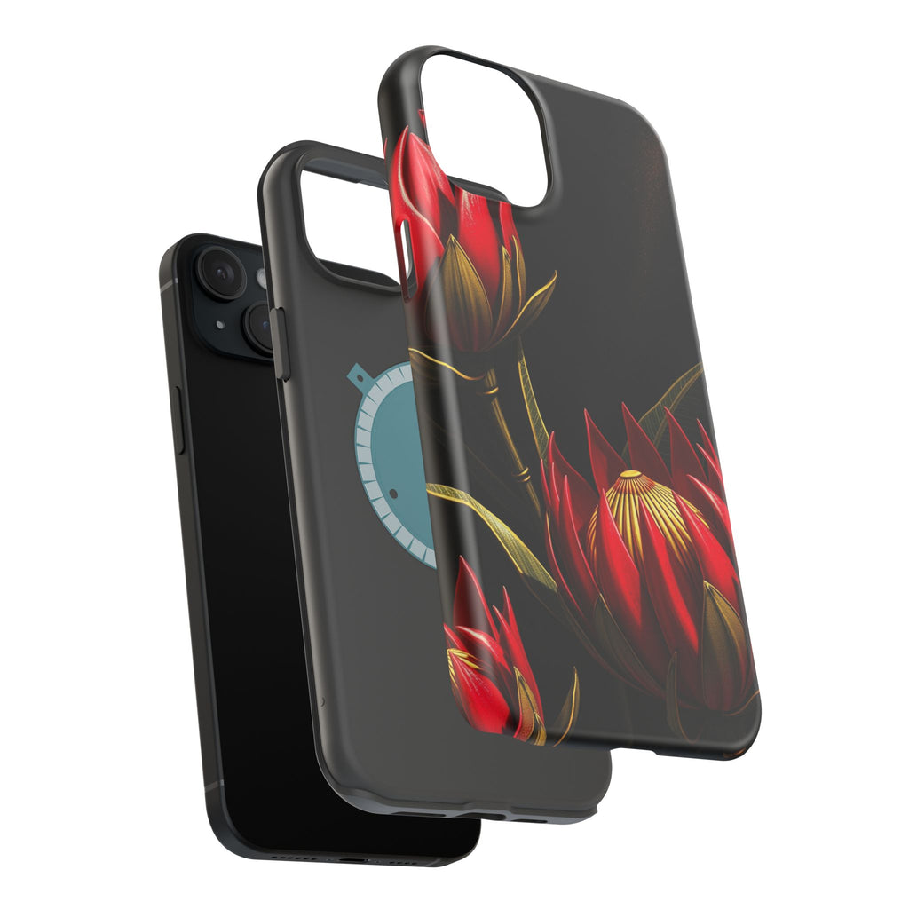 iPhone Protea Bold Gold Foil Luxury Slim Everyday Designer Case · iPhone Case