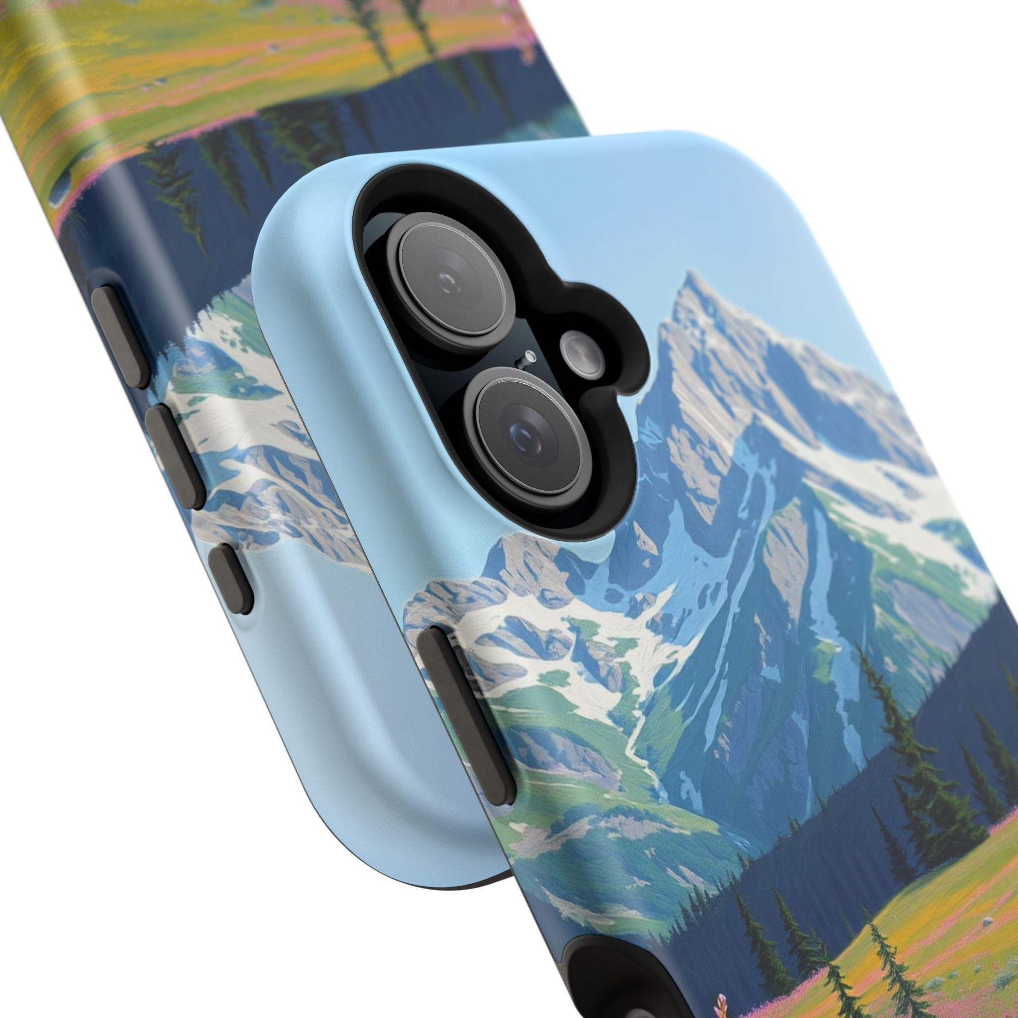 iPhone Earthy Alpine Meadow Design Bold Modern Everyday Snap Case · iPhone Case