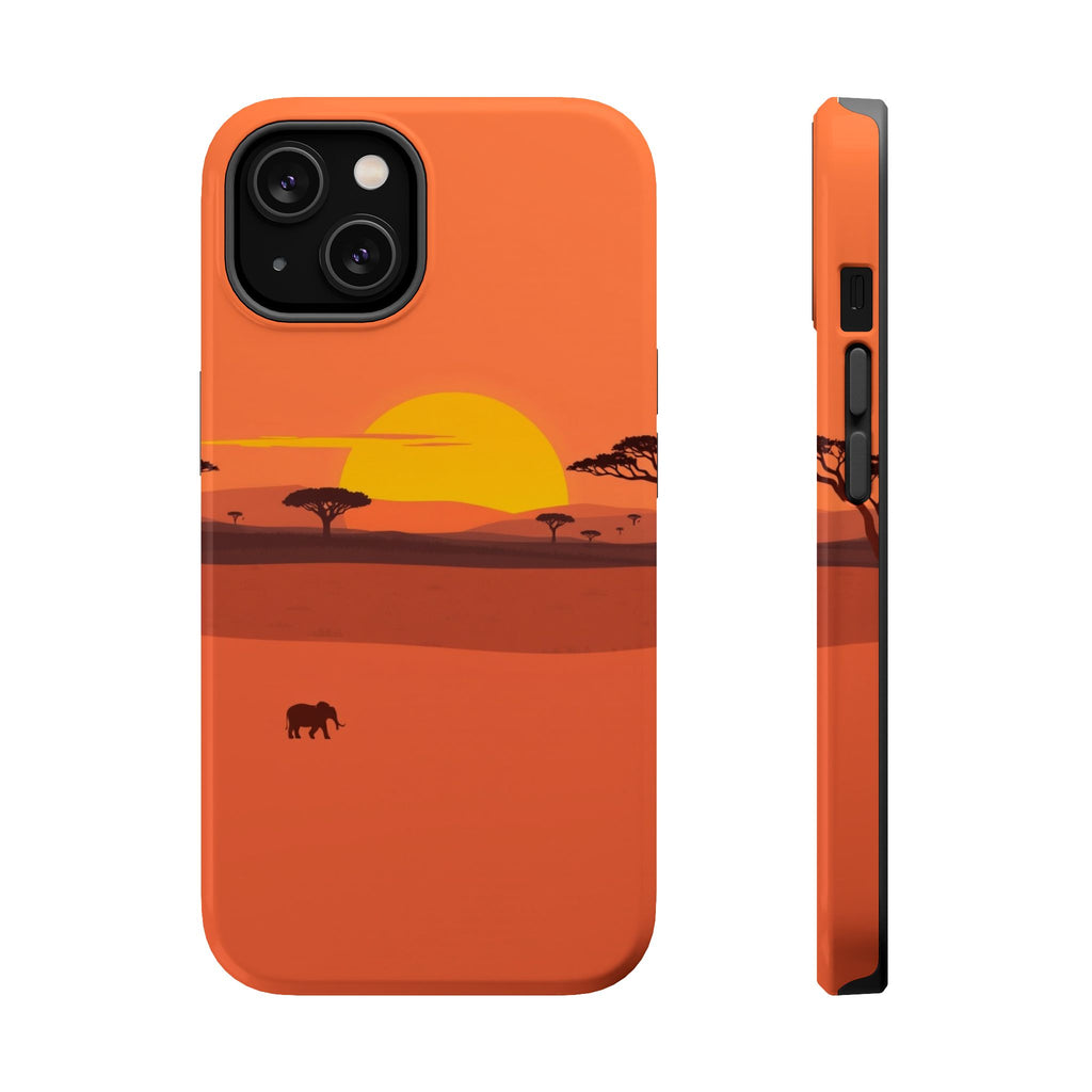 iPhone Sunset Amber And Peach Savanna Horizon Slim iPhone Everyday · iPhone Case