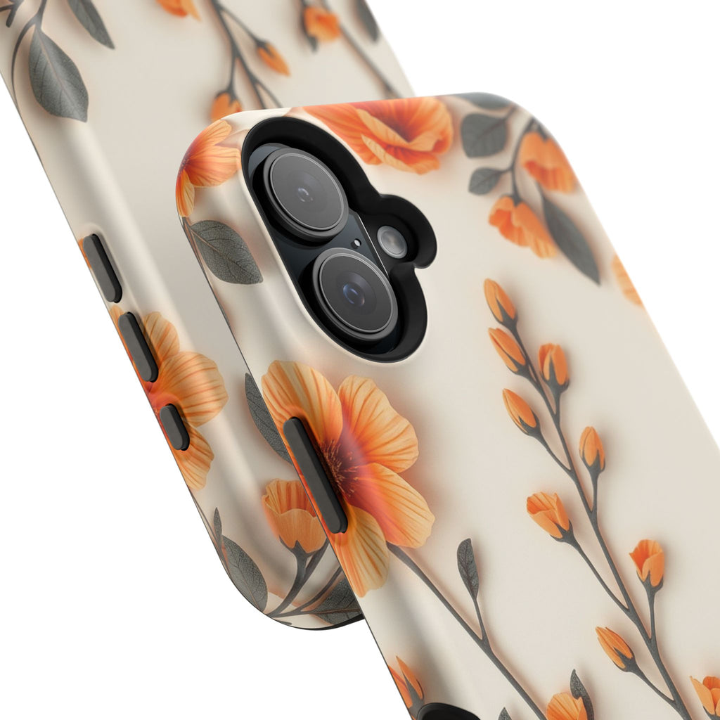 iPhone Vintage Botanical Print Paper Cut Art Slim iPhone Everyday · iPhone Case