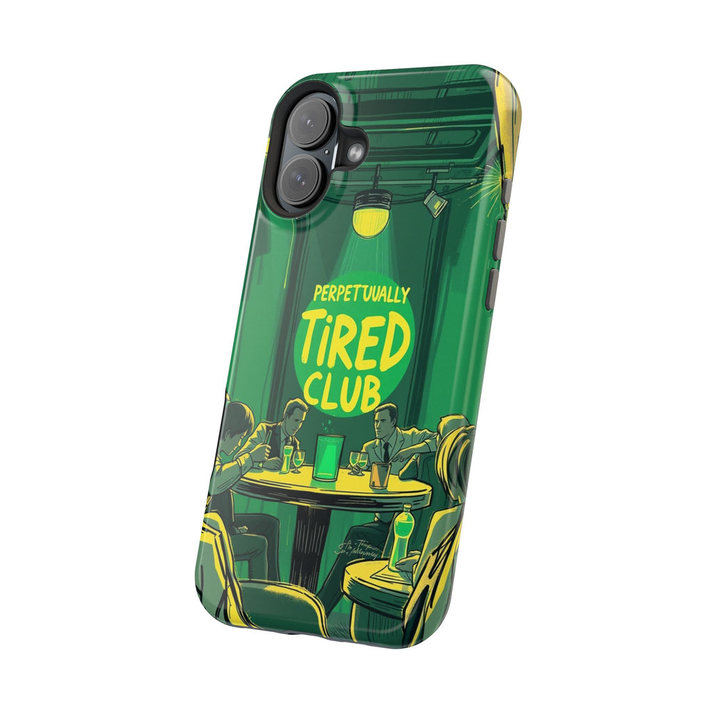 iPhone Radiant Perpetually Tired Club Design Slim Everyday Designer Case · iPhon
