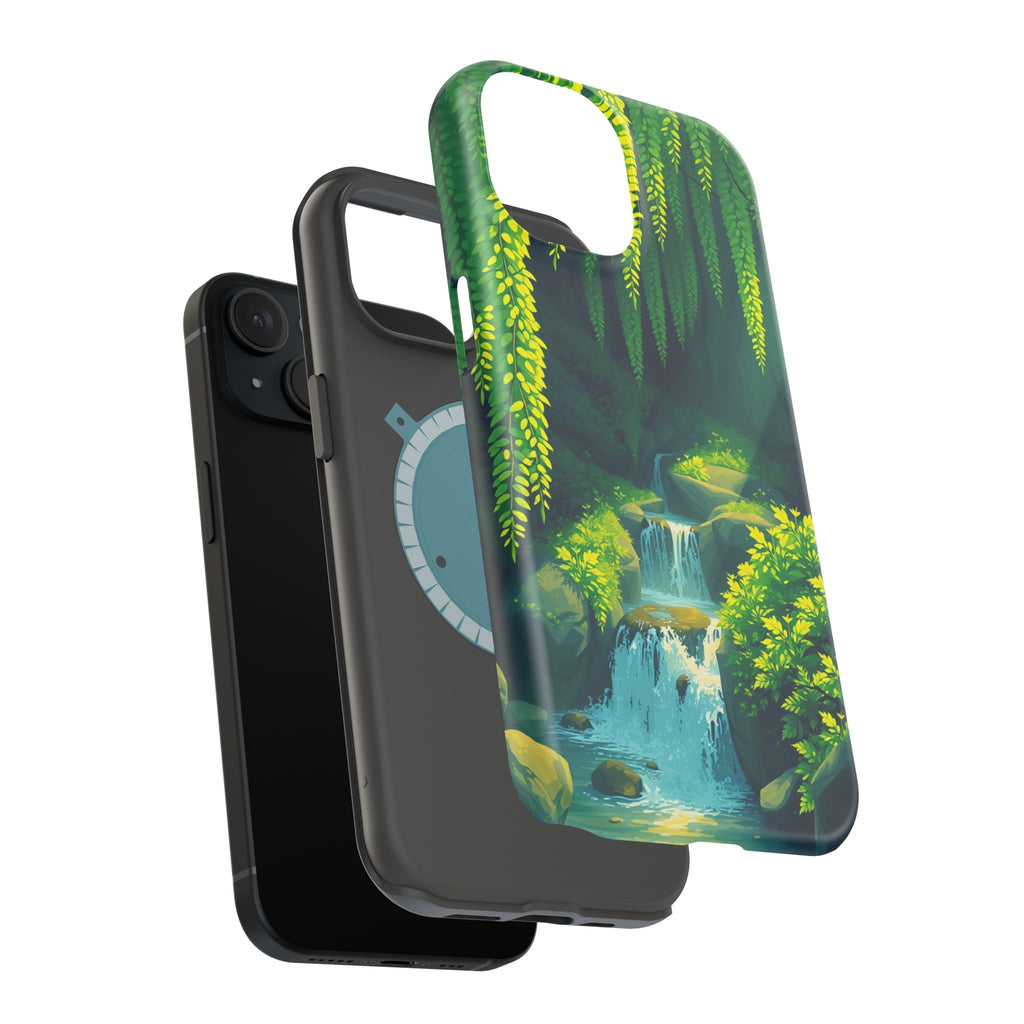 iPhone Earthy Wisteria Cascade Design Slim Everyday iPhone 13 Designer · iPhone