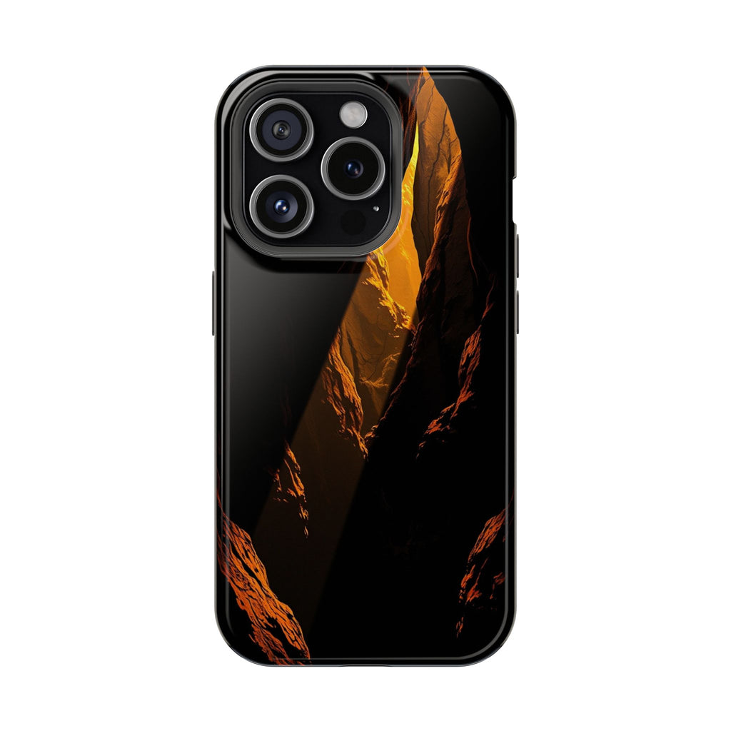 iPhone Chromatic Aberration Dark Gothic Ink Slim iPhone Everyday · iPhone Case