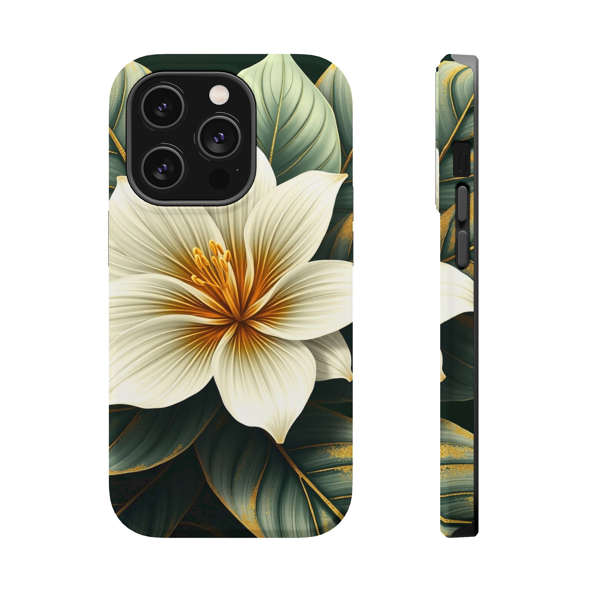 iPhone Radiant Tropical Bloom Design Slim Everyday Designer Case · iPhone Case
