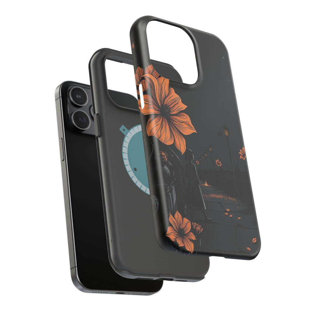 iPhone Night Bloomer Electric Art Bold Modern Everyday Snap Case · iPhone Case