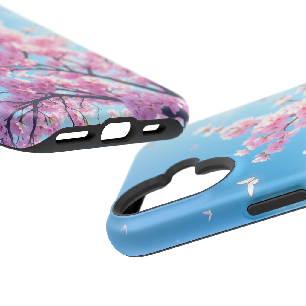 iPhone Cherry Blossom Floral Slim Everyday Designer Case · iPhone Case