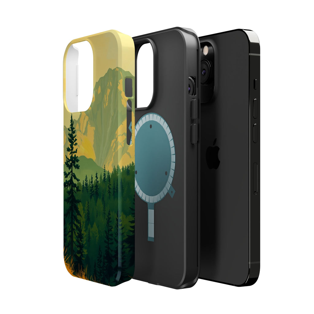 iPhone Pine Ridge Oil Painting Impressionist Slim iPhone Everyday · iPhone Case