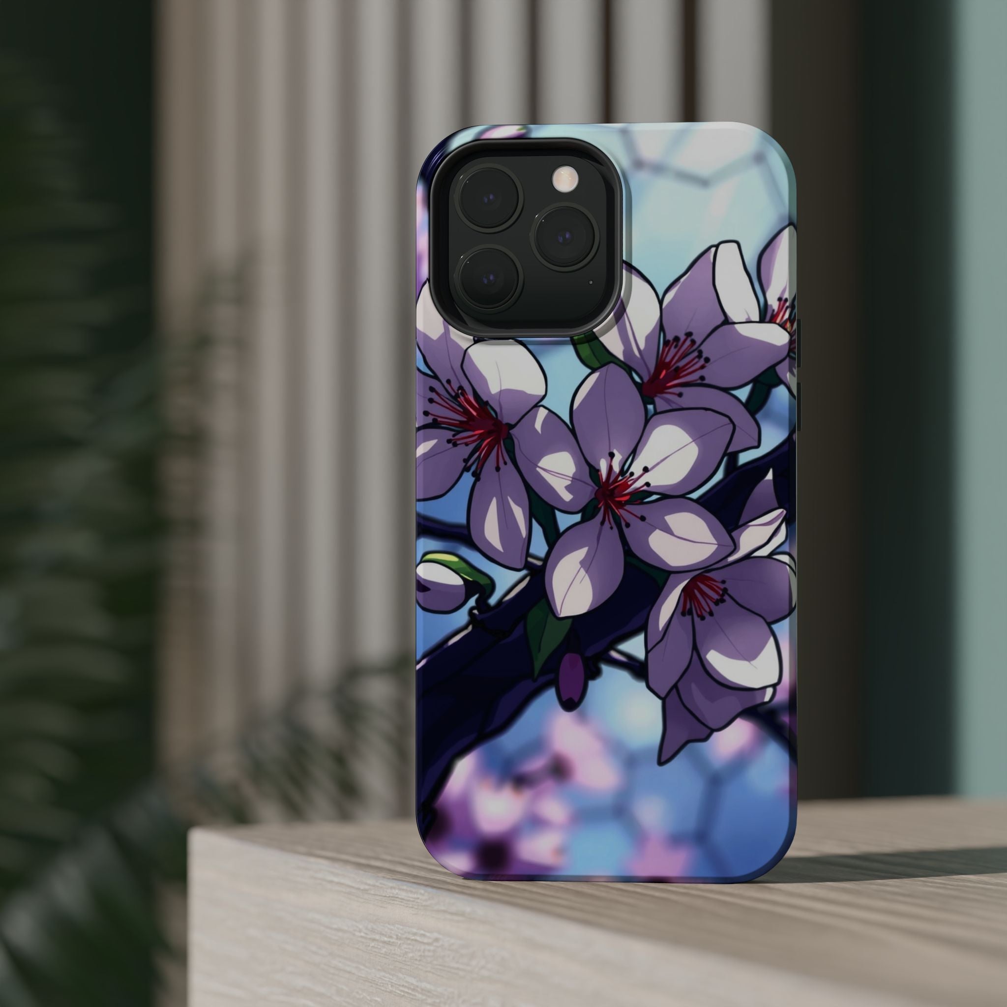 iPhone Dreamy Cherry Blossom Design Slim Everyday Designer Case · iPhone Case