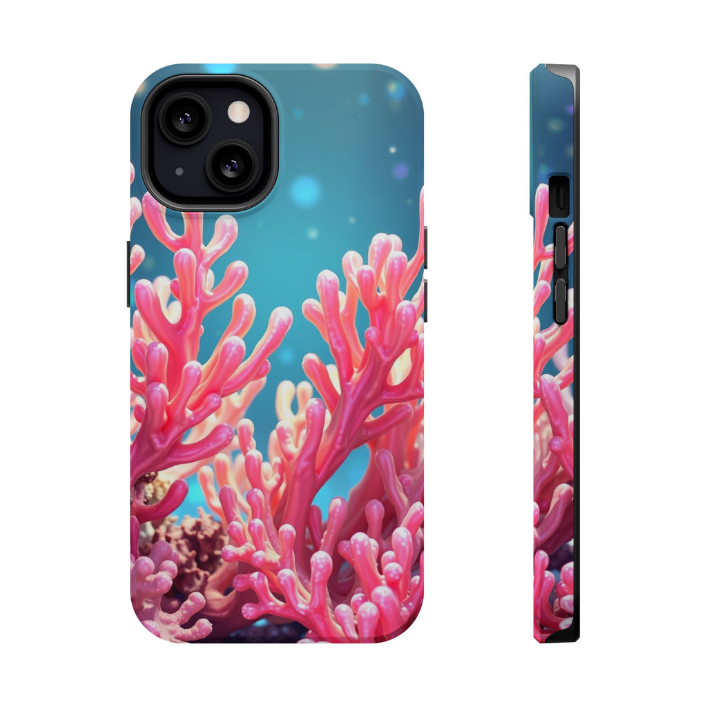 iPhone Coral Reef Life Holographic Iridescent Slim iPhone Everyday · iPhone Case