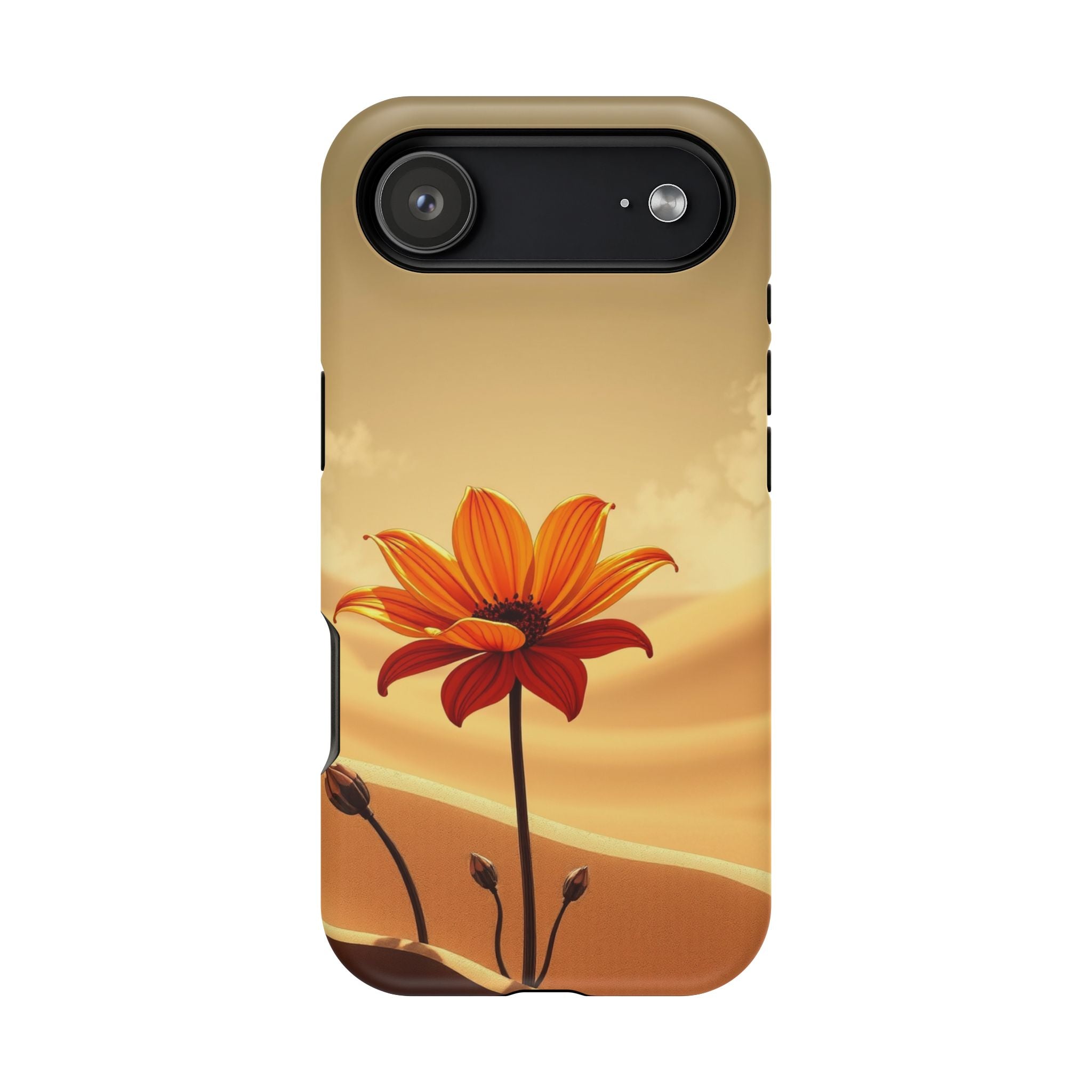 iPhone Neon Floral Dark Gothic Ink Bold Modern Everyday Snap Case · iPhone Case