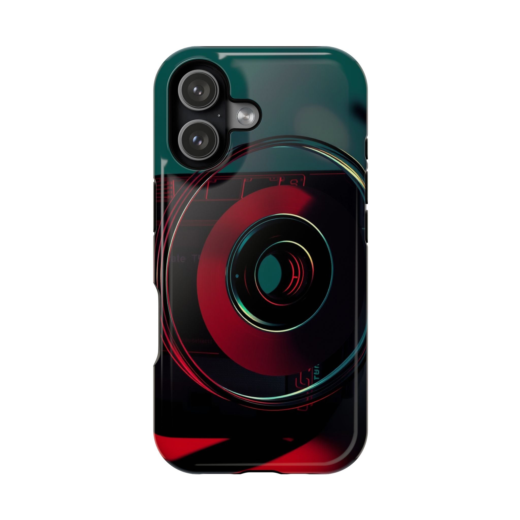 iPhone Vibrant Cassette Tape Rewind Design Slim Everyday Designer Case · iPhone