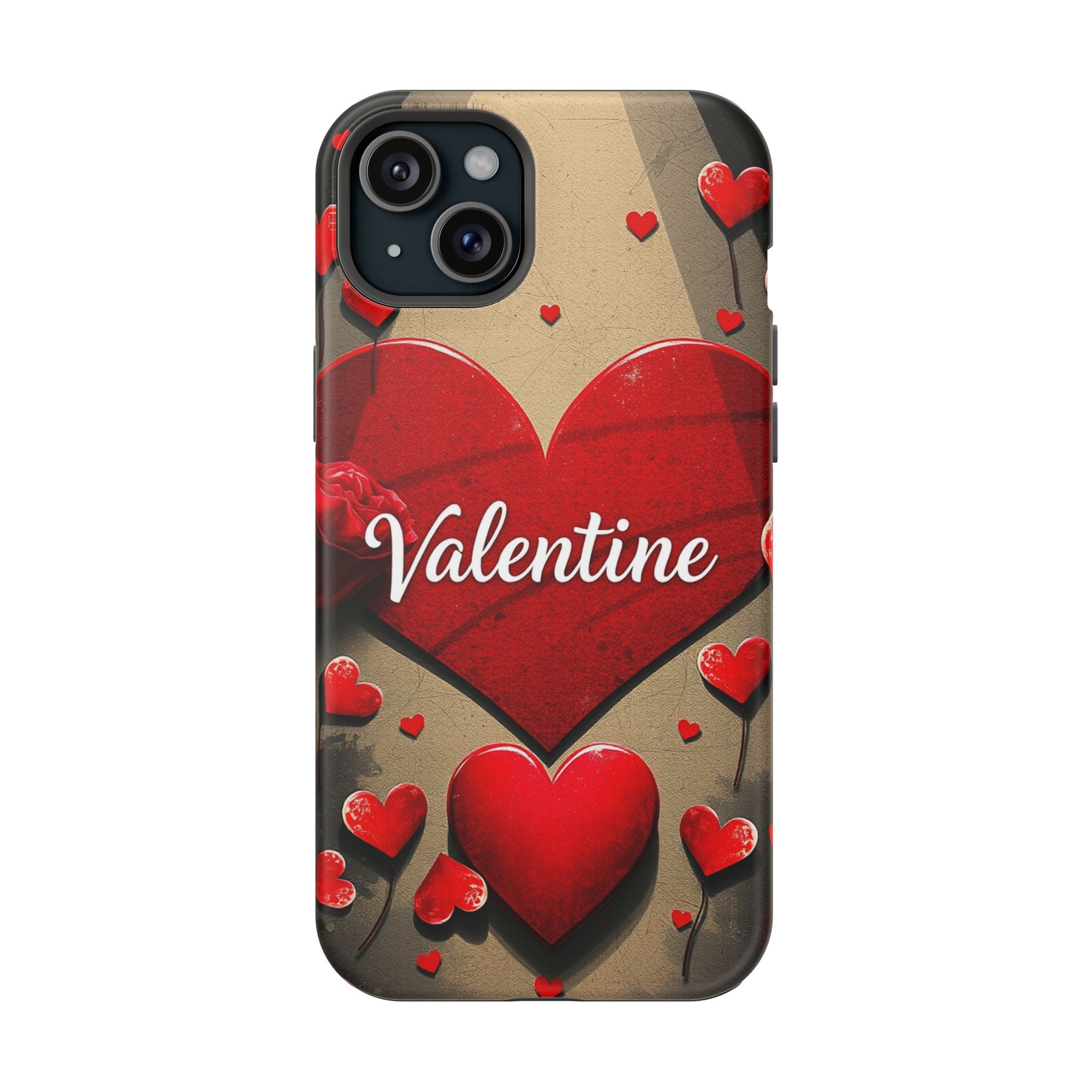 iPhone Serene Vintage Valentine Card Design Slim Everyday Designer Case · iPhone