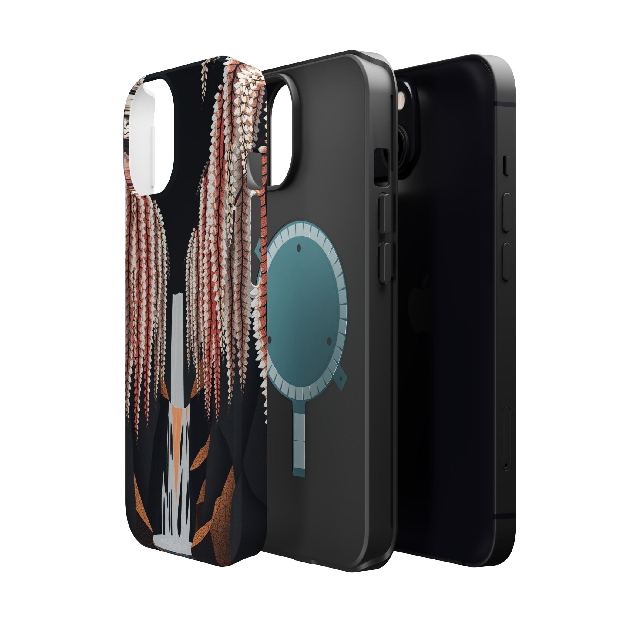 iPhone Earthy Wisteria Cascade Design Slim Everyday iPhone 10 Designer · iPhone