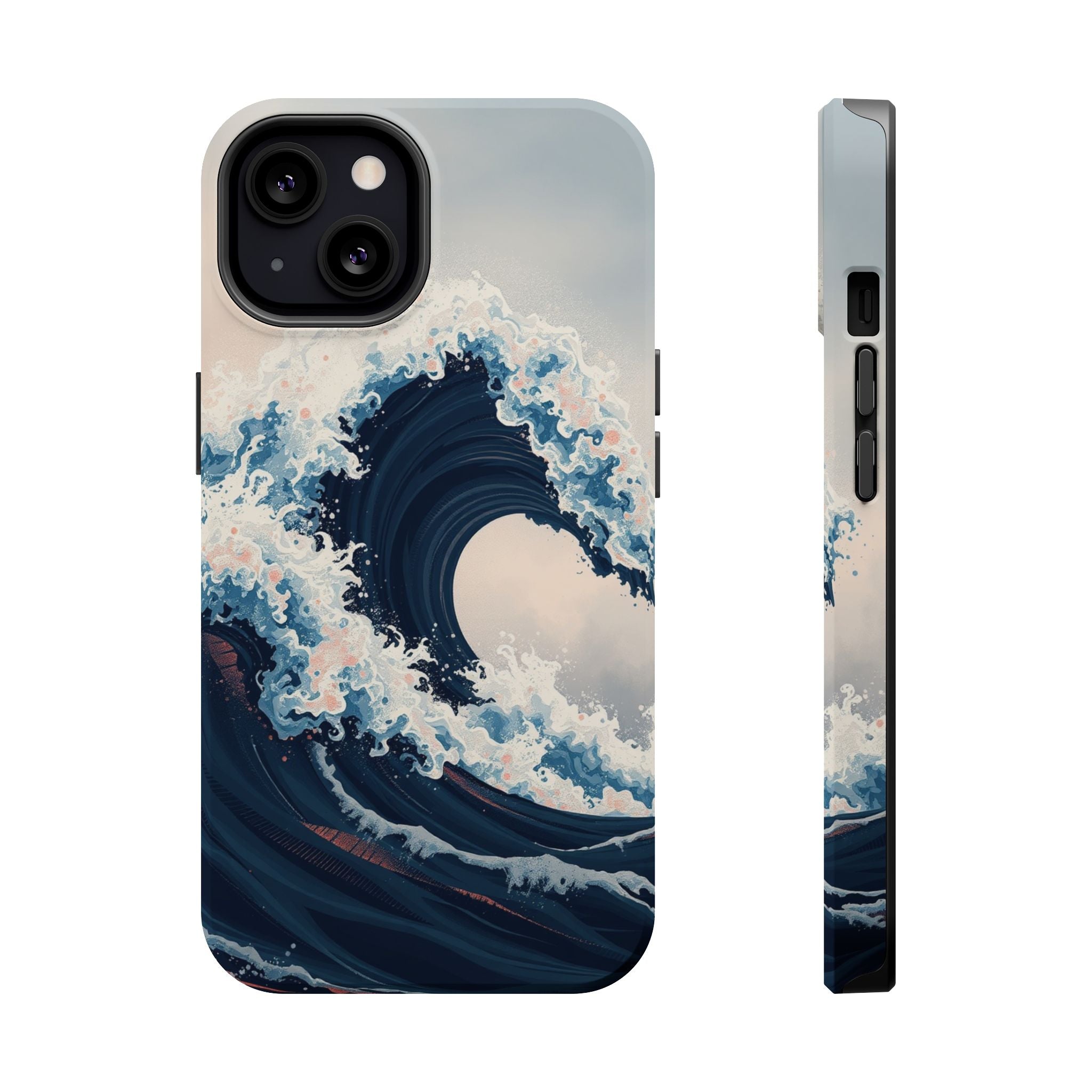 iPhone Ocean Wave Crash Grunge Distressed Slim iPhone Everyday Designer · iPhone