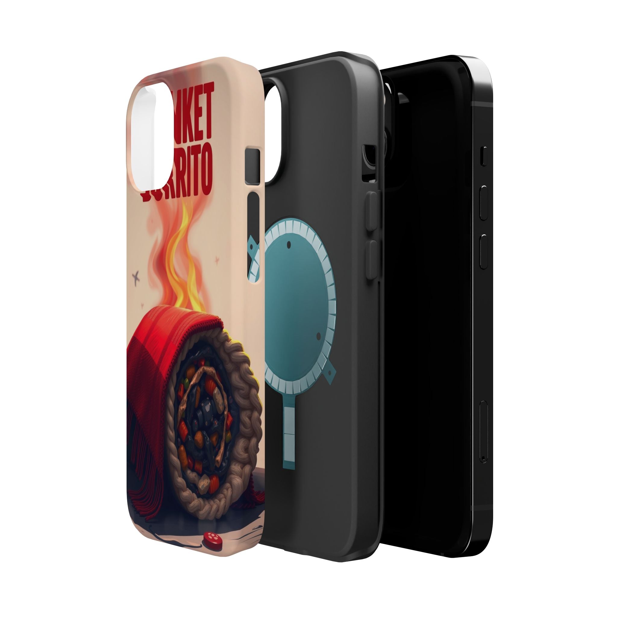 iPhone Serene Blanket Burrito Design Slim Everyday Designer Case · iPhone Case