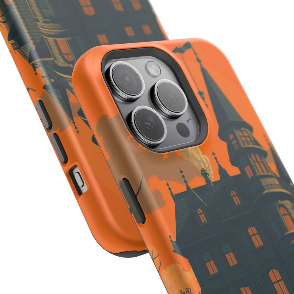 iPhone Vibrant Haunted Mansion Design Slim Everyday Designer Case · iPhone Case