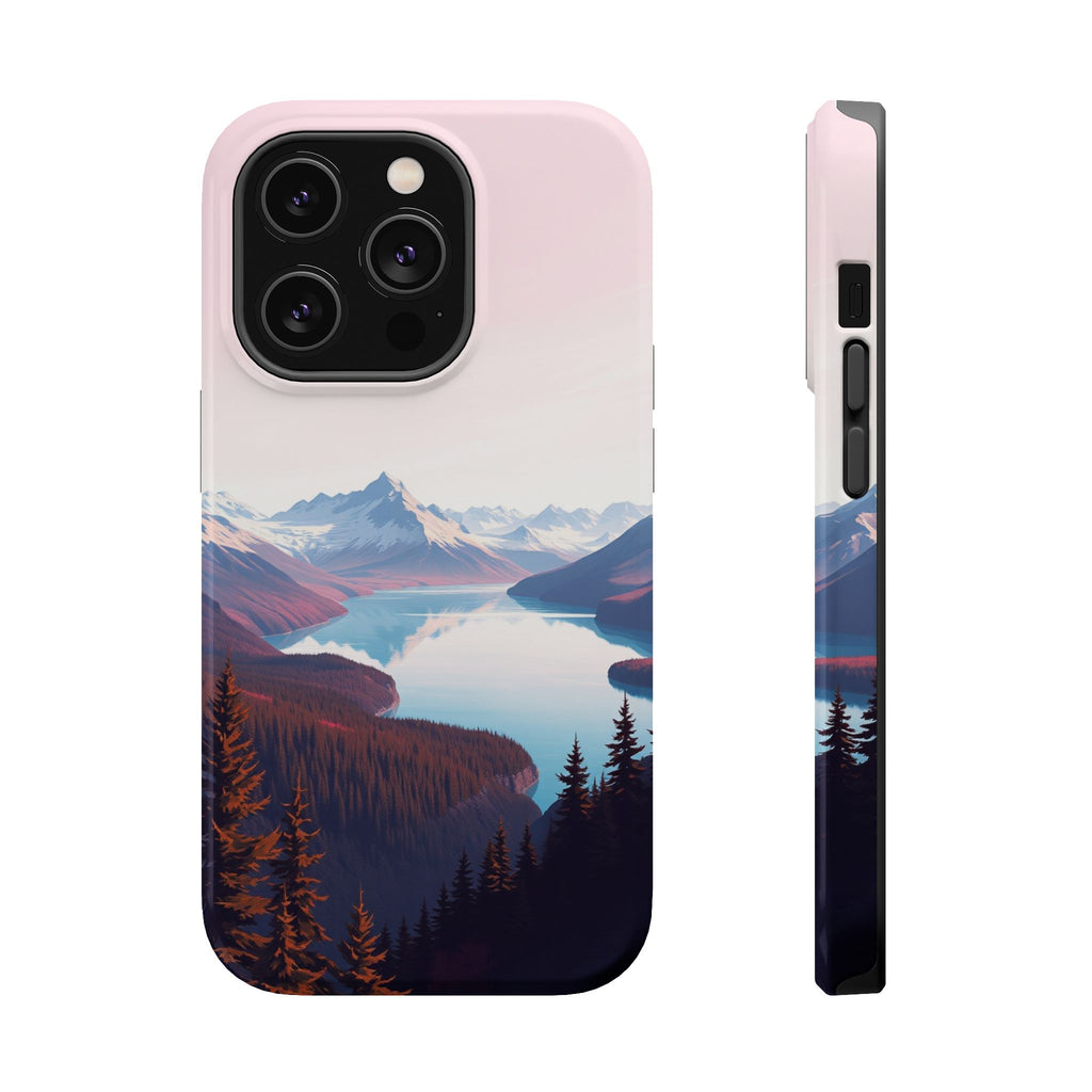 iPhone Rose Pink And Cream Glacier Lake Slim Everyday iPhone Designer · iPhone C