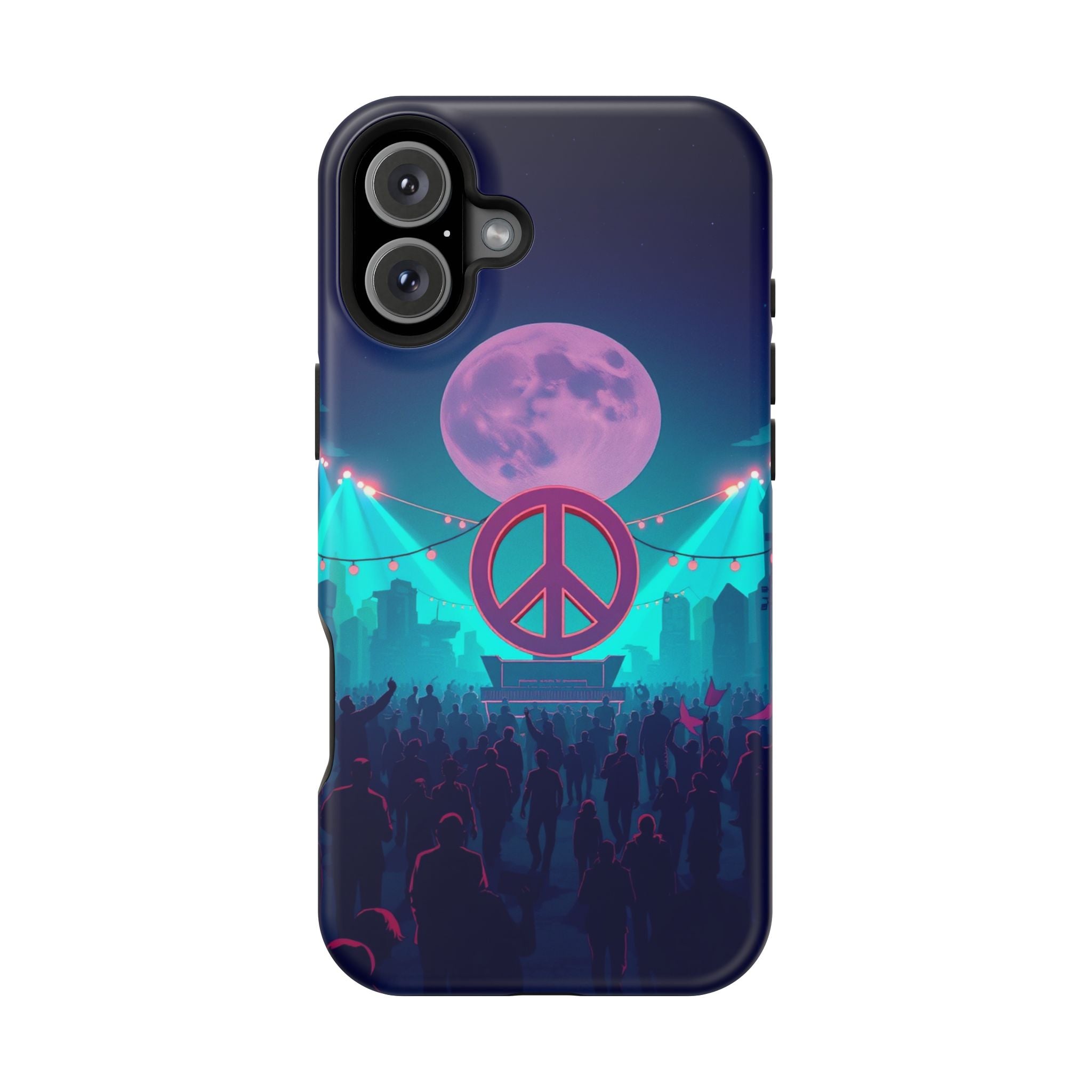 iPhone Woodstock Peace Mystic Art Bold Modern Everyday Snap Case · iPhone Case