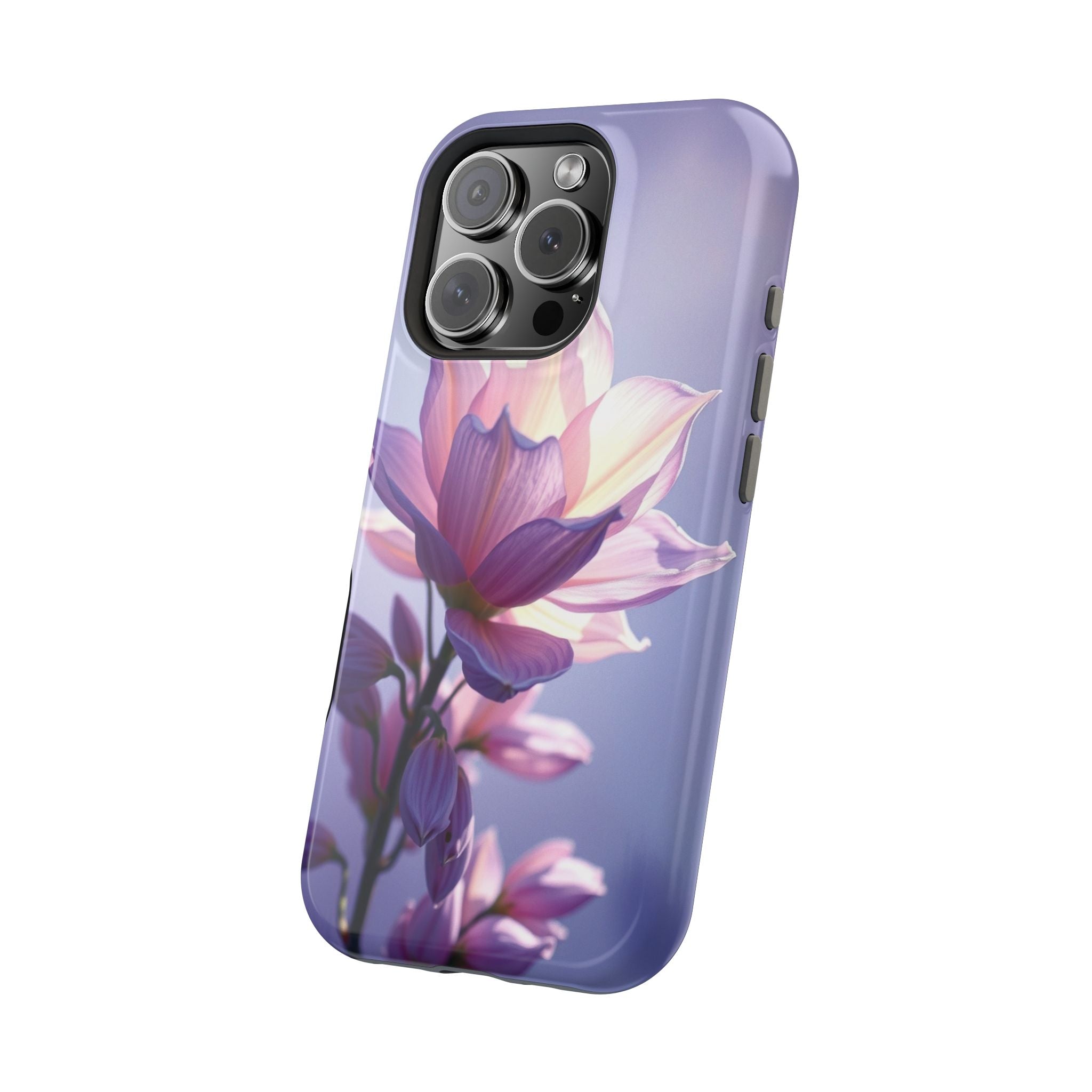 iPhone Floral Ombre Electric Art Bold Modern Everyday Snap Case · iPhone Case