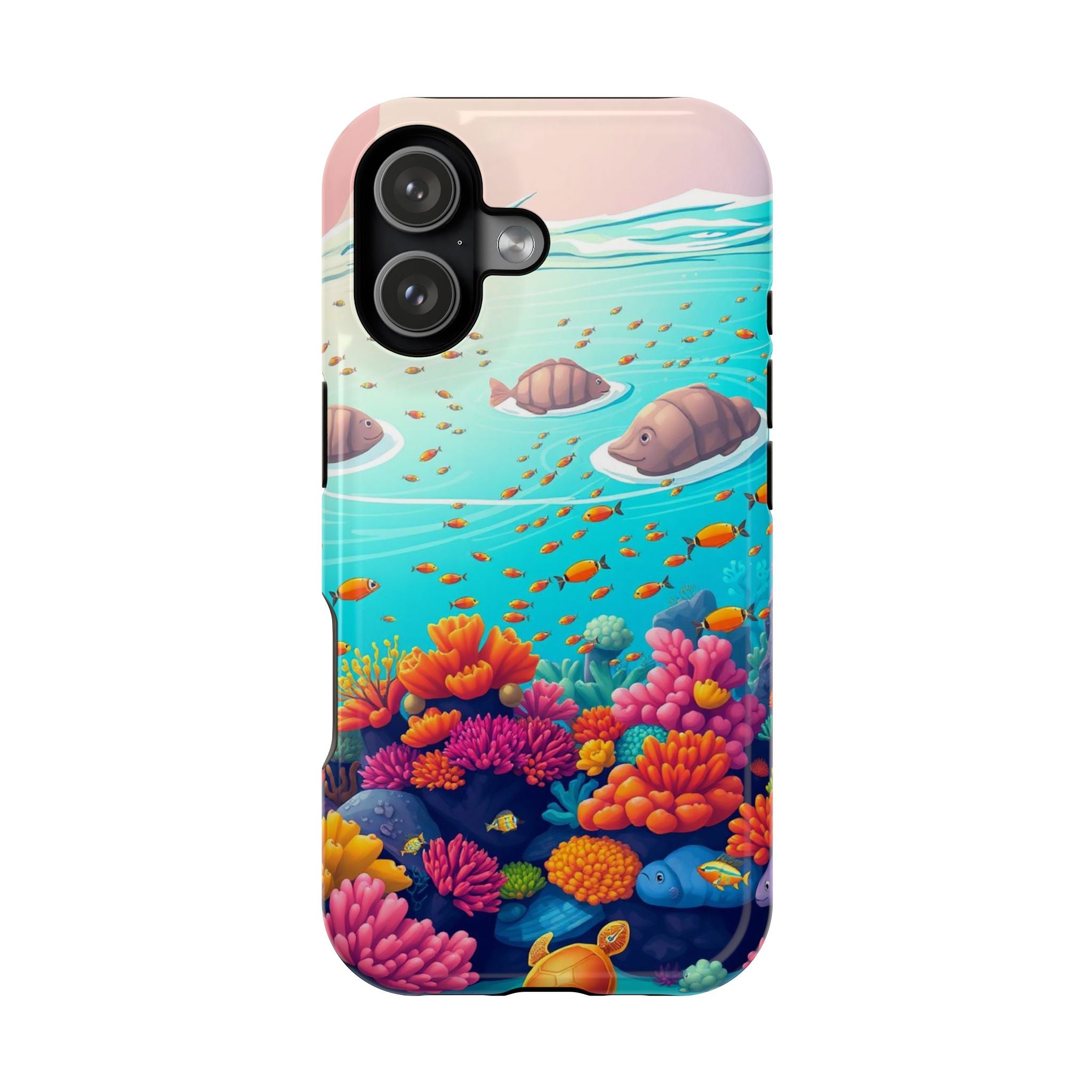 iPhone Coral Reef Panorama Kids Fun Phone Case Gift Slim Snap Case · iPhone Case