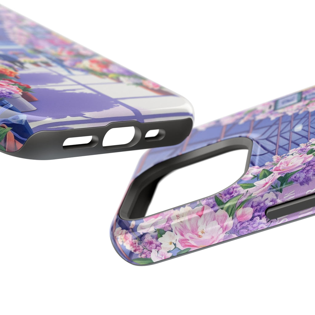 iPhone Flower Market Cinematic Art Clean Minimal Snap Cas Slim Snap Case · iPhon