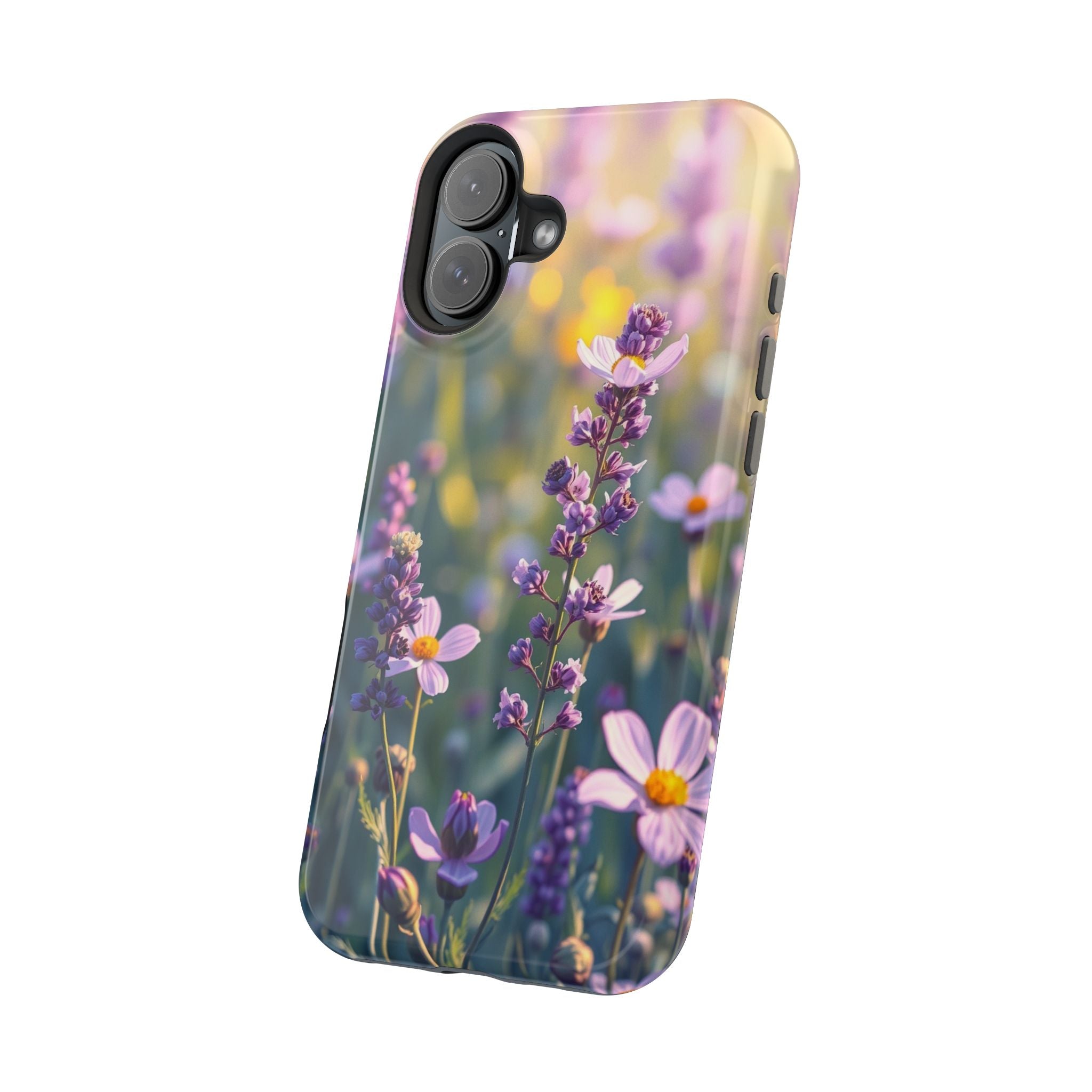 iPhone Lavender And Pearl Wildflower Field Slim iPhone Everyday · iPhone Case