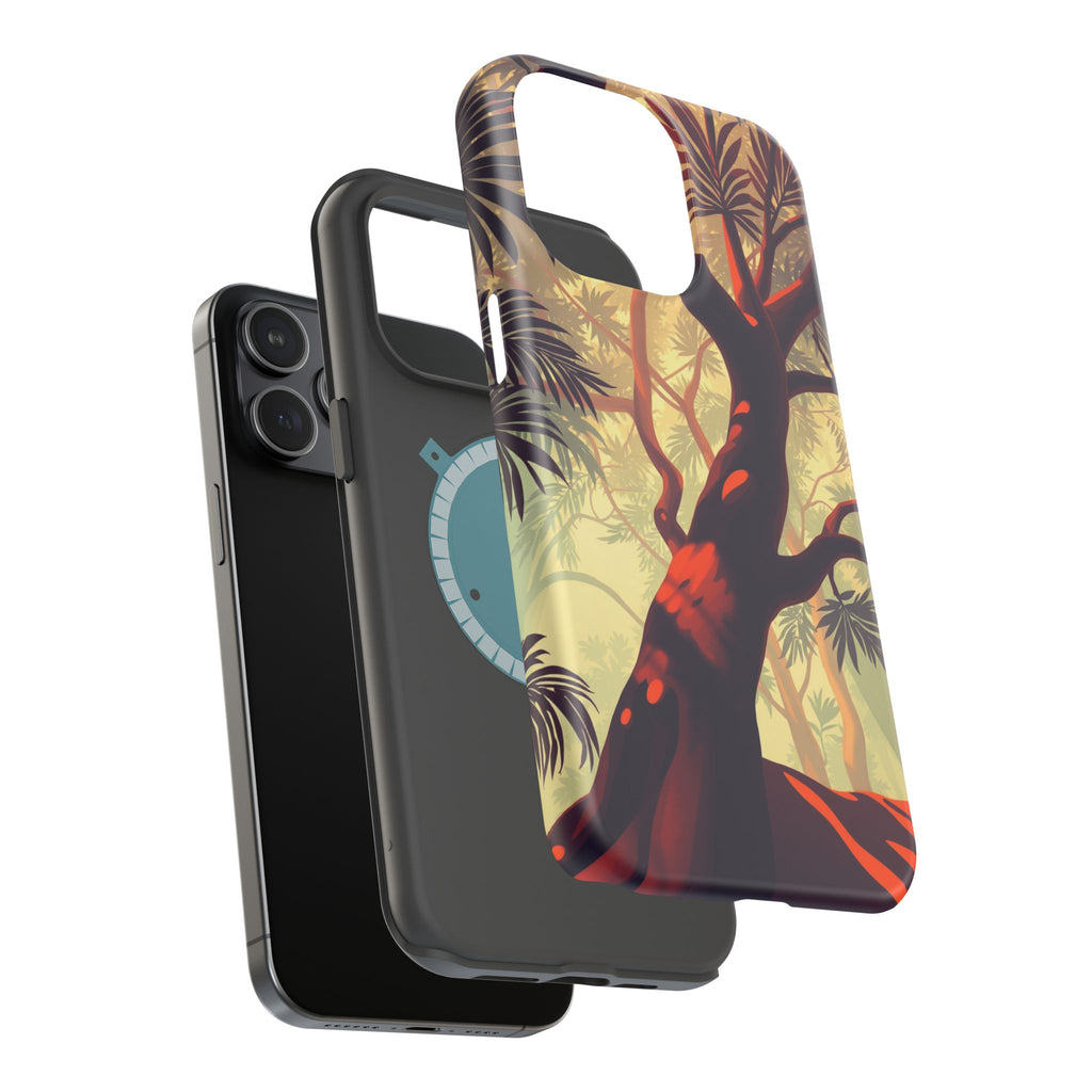 iPhone Burnt Orange And Sand Rainforest Canopy Clean iPhone 20 Minimal · iPhone