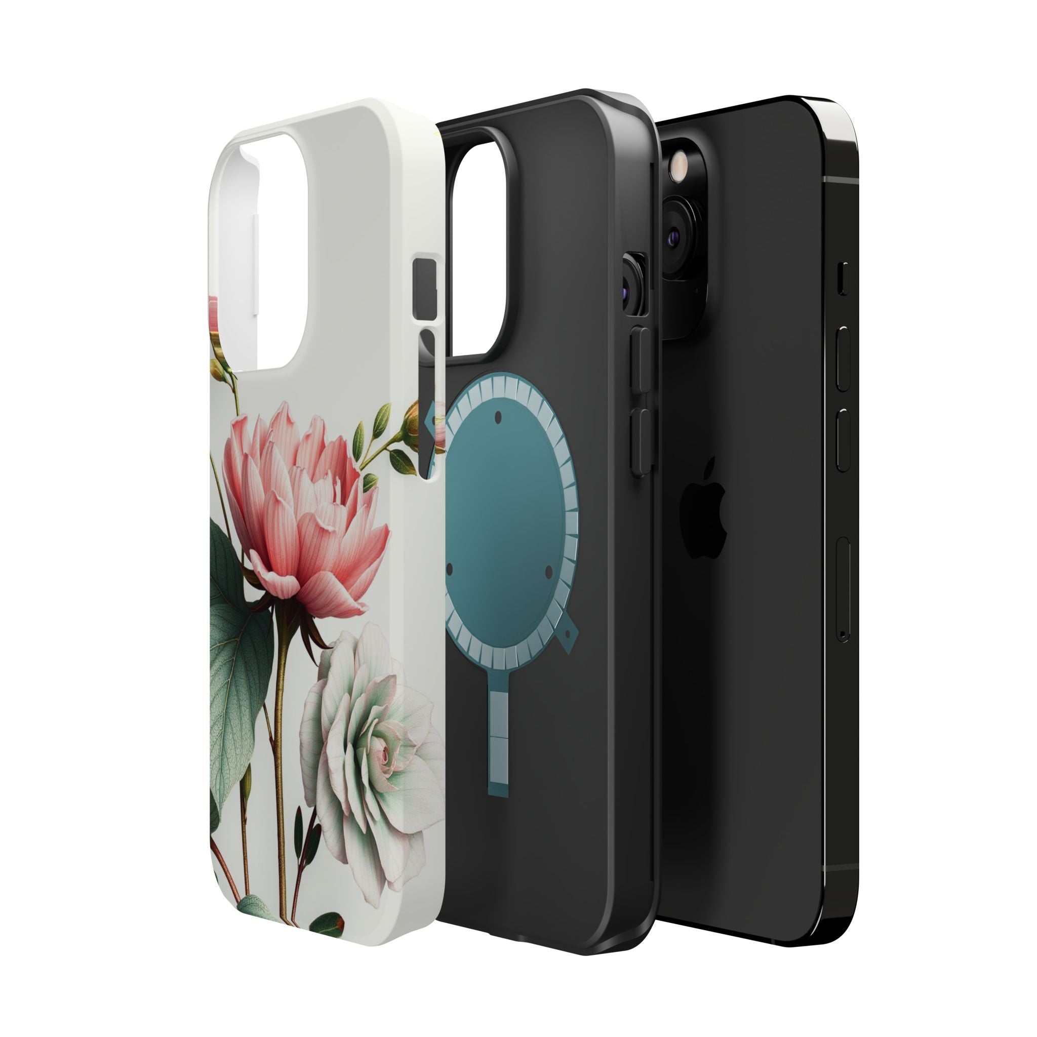 iPhone Vibrant Vintage Botanical Print Design Clean iPhone 14 Minimal · iPhone C