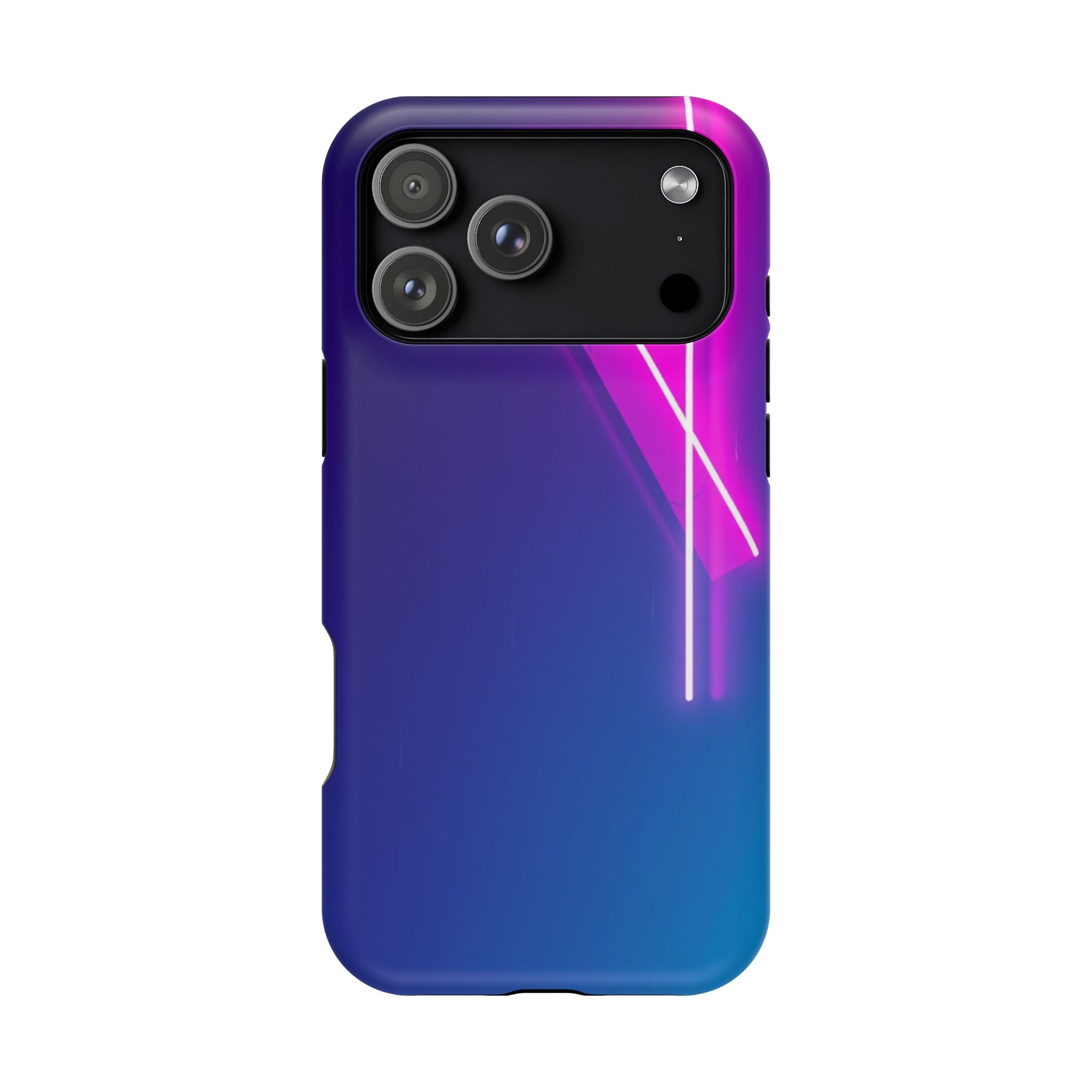 iPhone 1990s Geometric Neon Electric Art Slim Everyday Designer Case · iPhone Ca