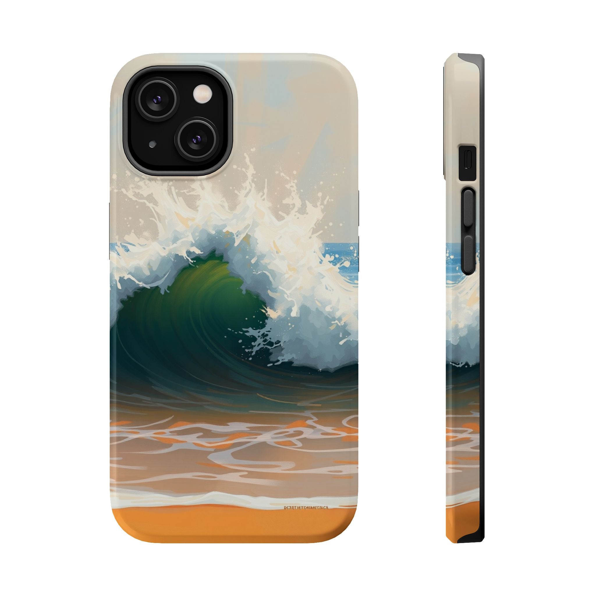 iPhone Radiant Ocean Wave Crash Design Slim Everyday Designer Case · iPhone Case