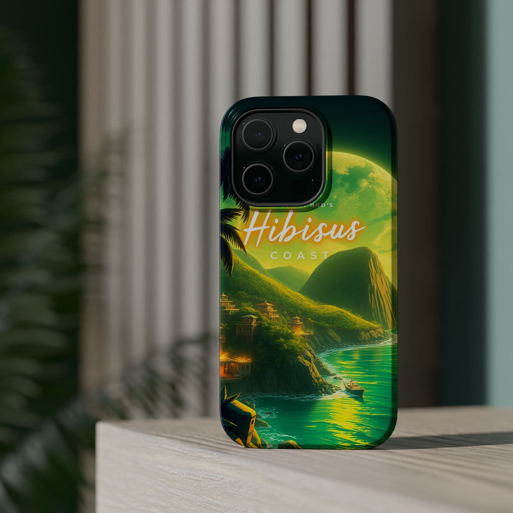 iPhone Dreamy Hibiscus Coast Design Slim Everyday Designer Case · iPhone Case