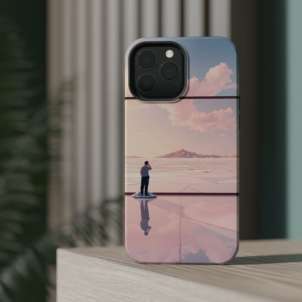iPhone Salt Flat Mirror Stained Glass Slim Everyday Designer Case · iPhone Case