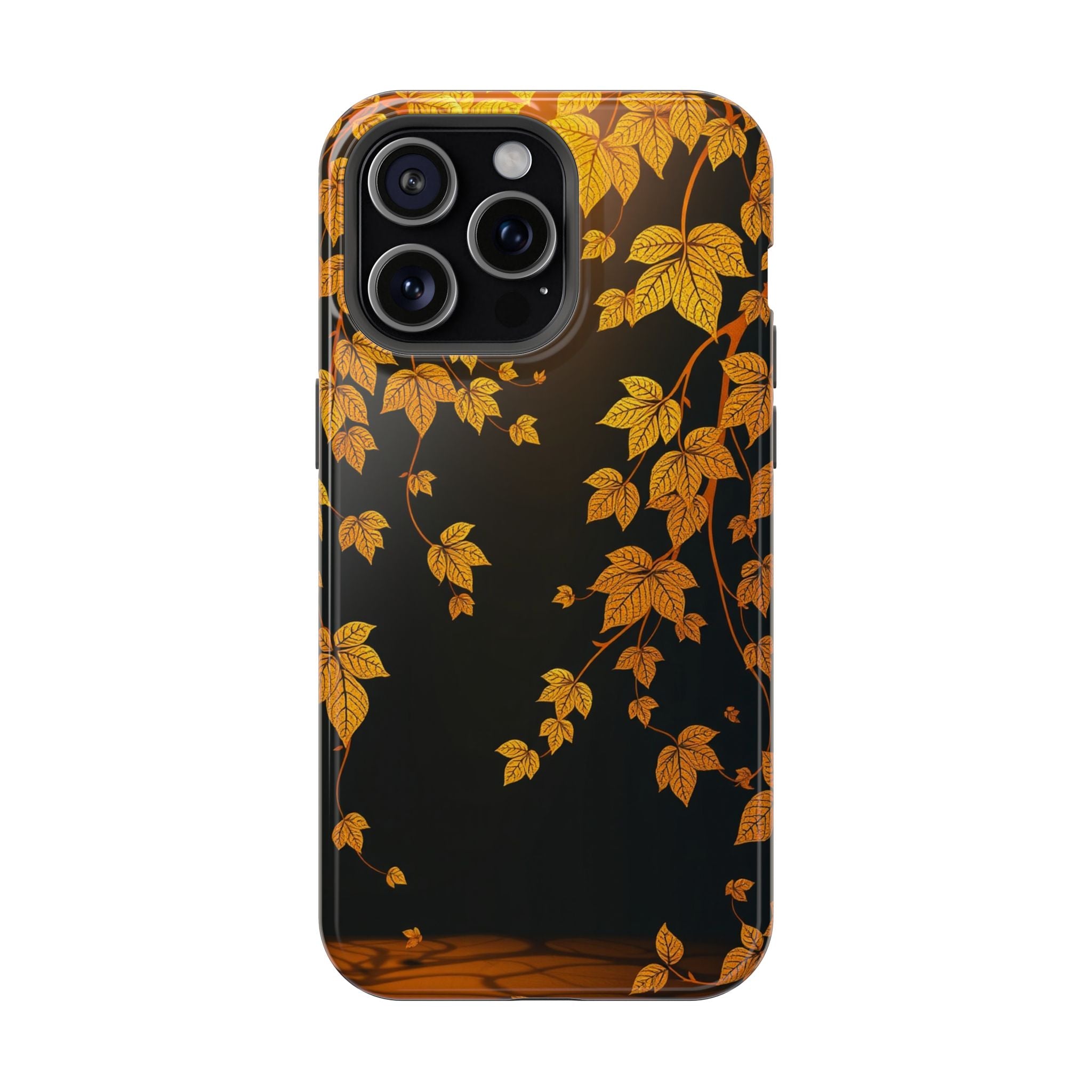 iPhone Mustard And Rust Art Nouveau Vine Slim Everyday iPhone 14 · iPhone Case