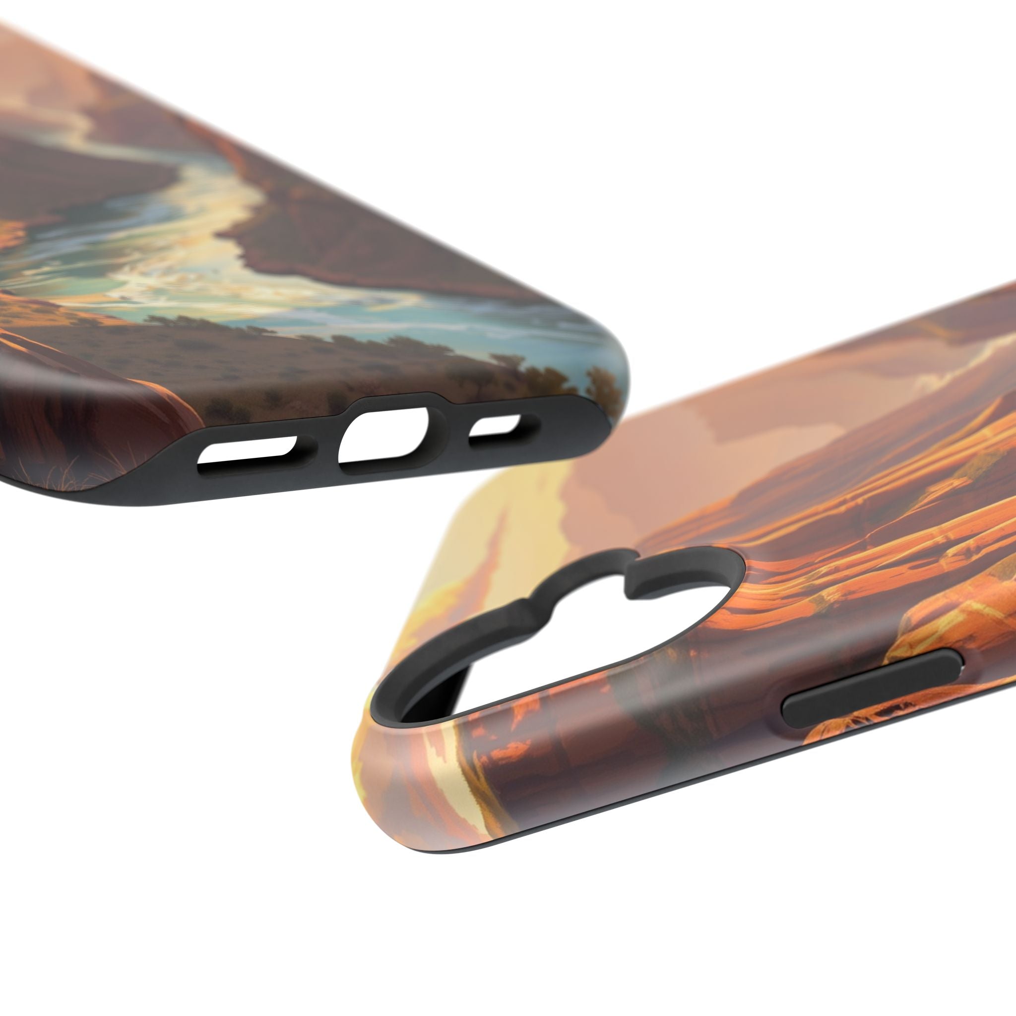 iPhone River Canyon Mystic Art Slim Everyday Designer Case · iPhone Case