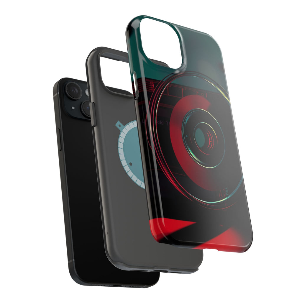 iPhone Vibrant Cassette Tape Rewind Design Slim Everyday Designer Case · iPhone