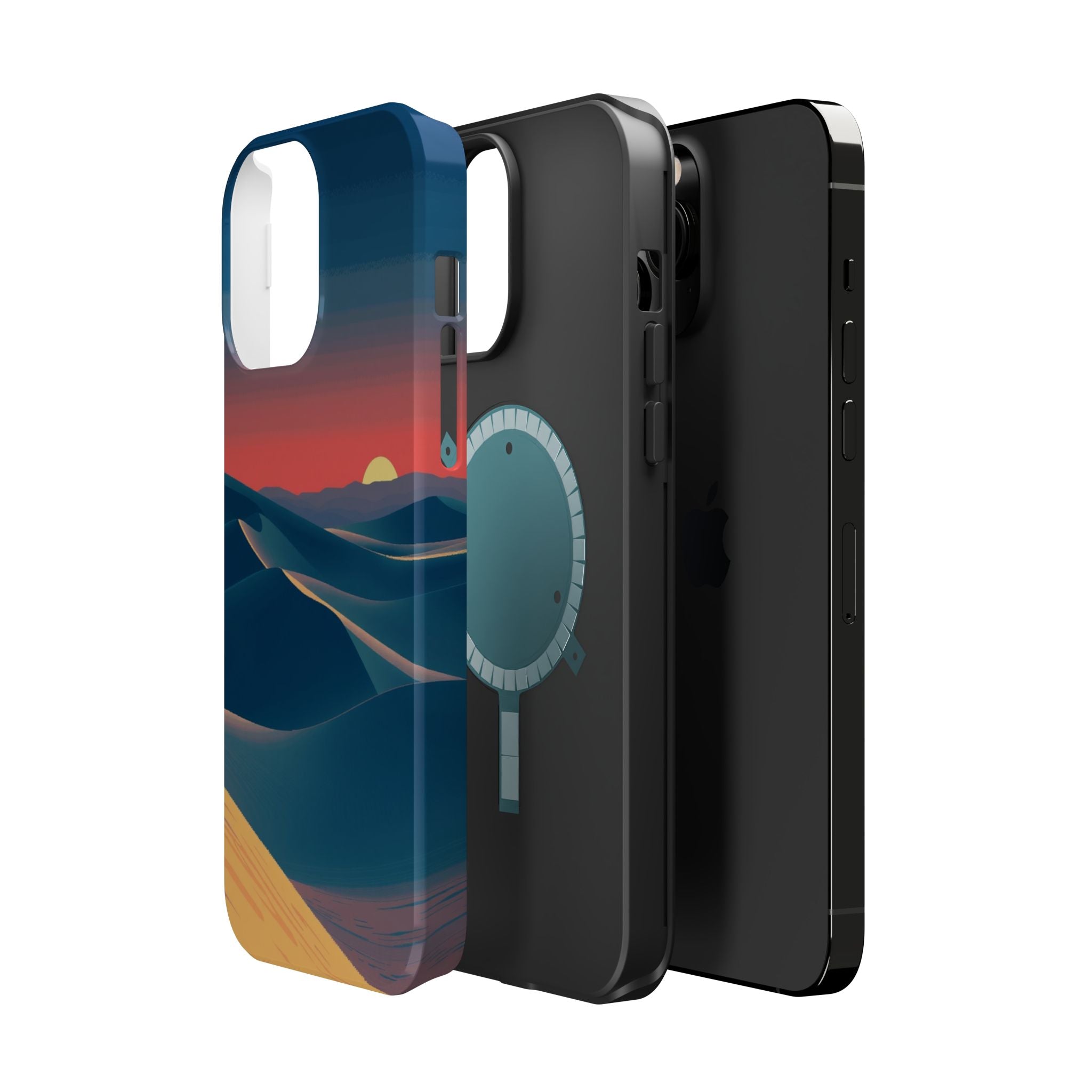 iPhone Sand Dunes at Dusk Bold Art 13 Slim Everyday Designer Case · iPhone Case
