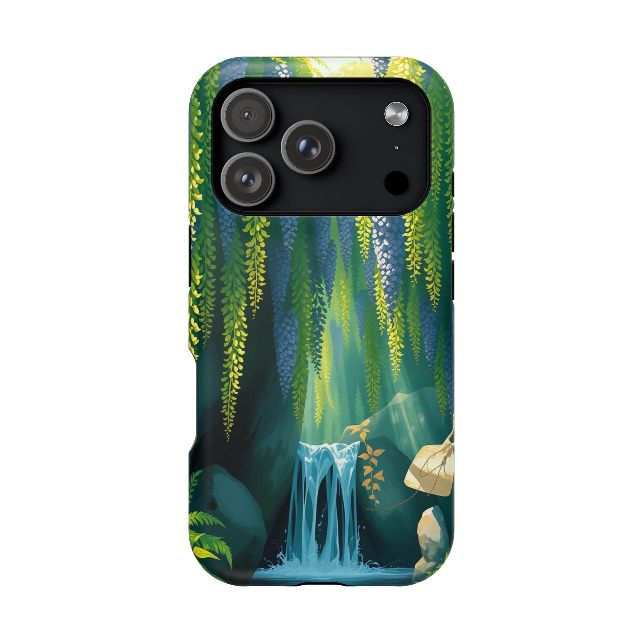 iPhone Wisteria Cascade Mystic Art Bold Modern Everyday Snap Case · iPhone Case