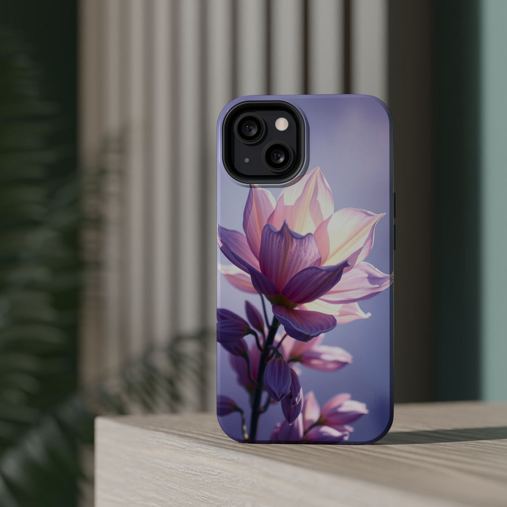 iPhone Floral Ombre Electric Art Bold Modern Everyday Snap Case · iPhone Case