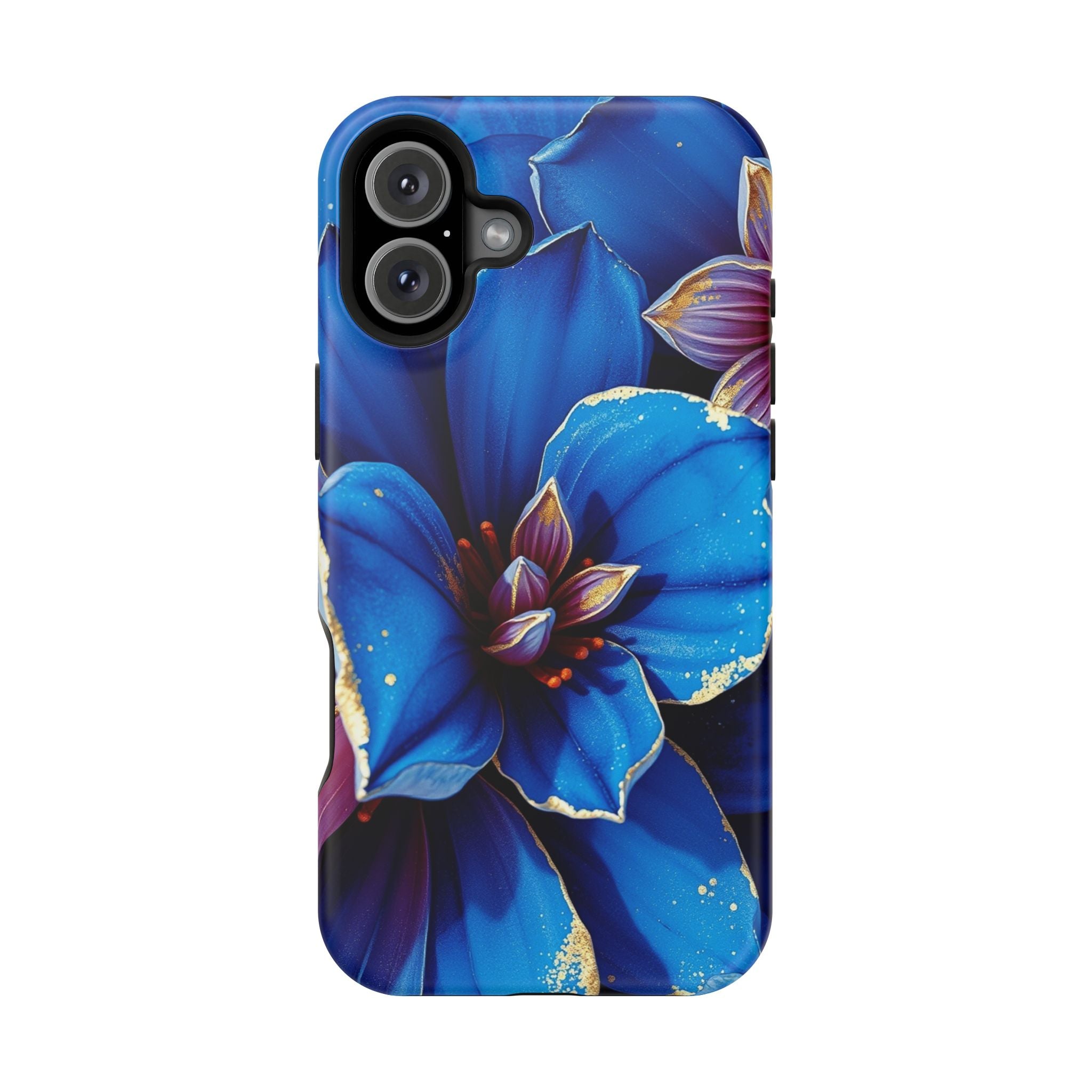 iPhone Floral Gold Foil Serene Design Slim Snap Case Ga · iPhone Case