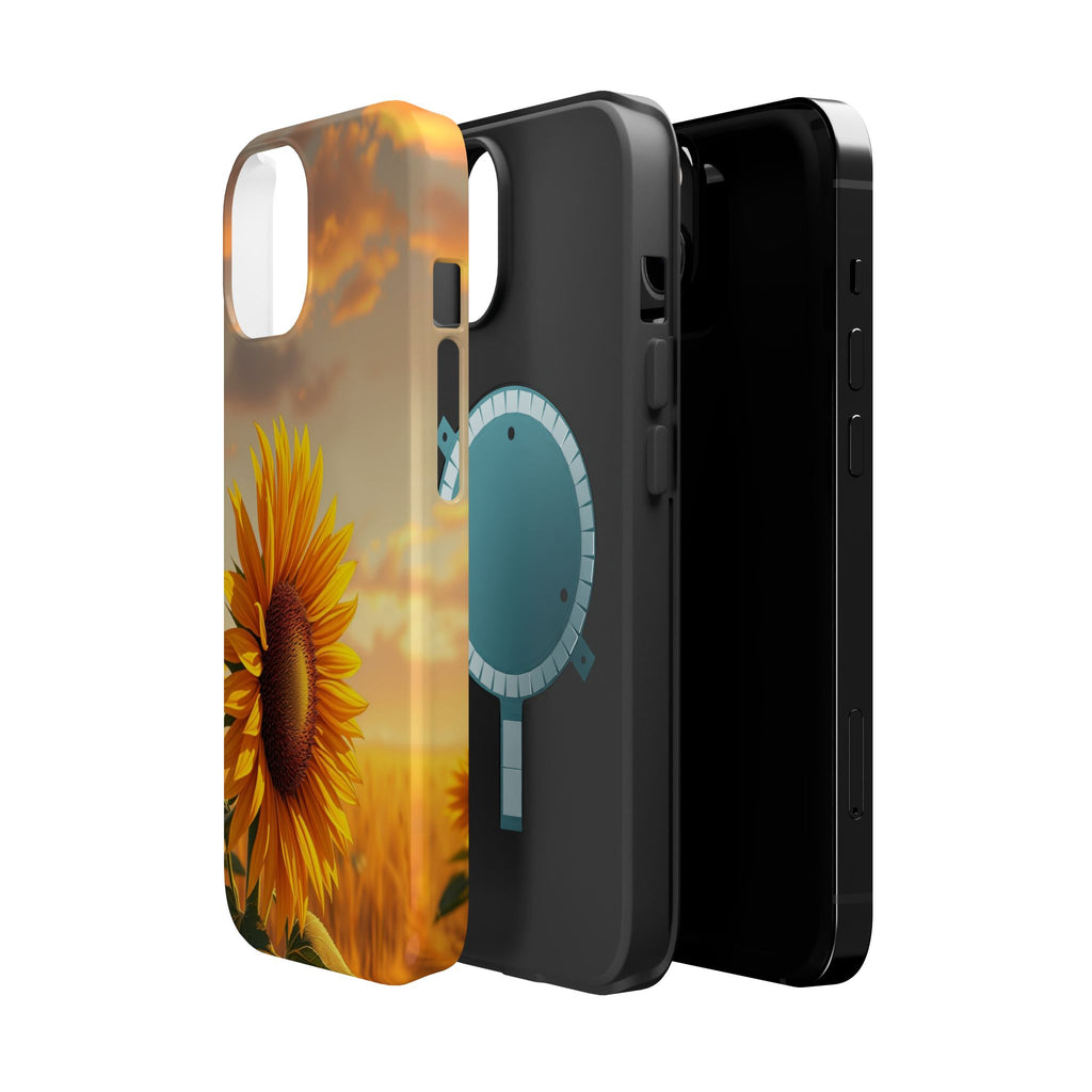 iPhone Sunflower Prairie Electric Art Slim Everyday Designer Case · iPhone Case