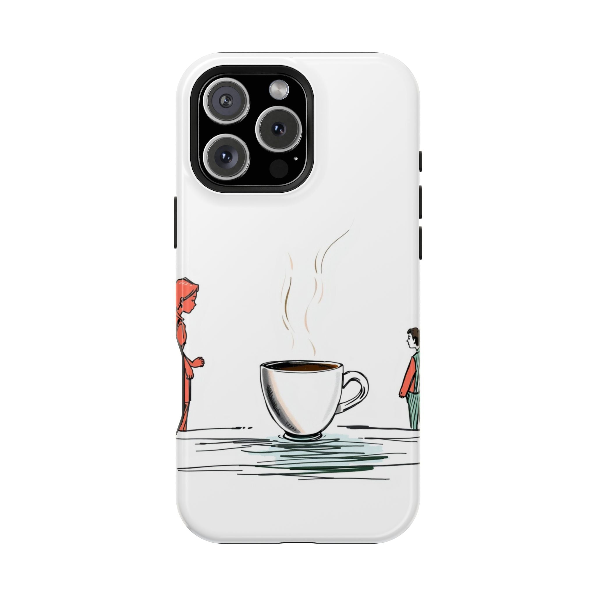 iPhone Coffee Before People Mystic Art Slim Everyday Designer Case · iPhone Case