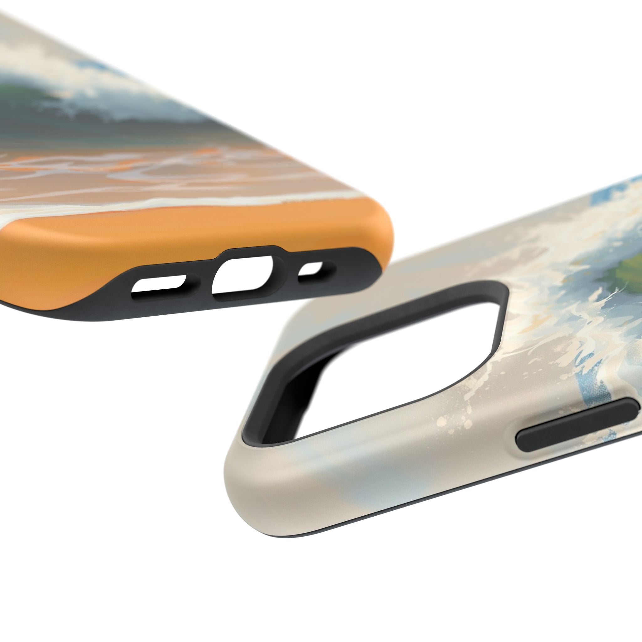 iPhone Radiant Ocean Wave Crash Design Slim Everyday Designer Case · iPhone Case