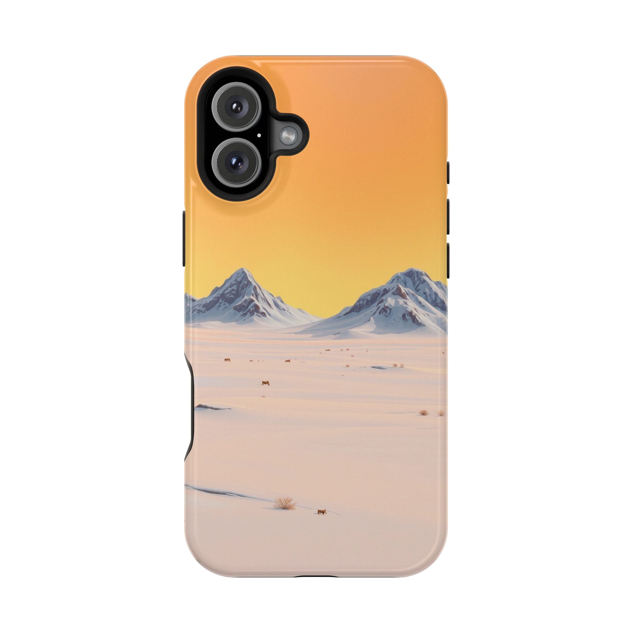 iPhone Mustard And Rust Arctic Tundra Slim Everyday iPhone 20 Designer · iPhone