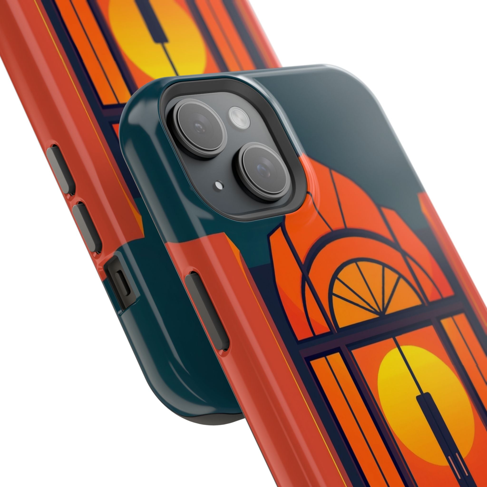 iPhone Art Deco Geometry Enchanted Bold Modern Everyday Snap Case · iPhone Case