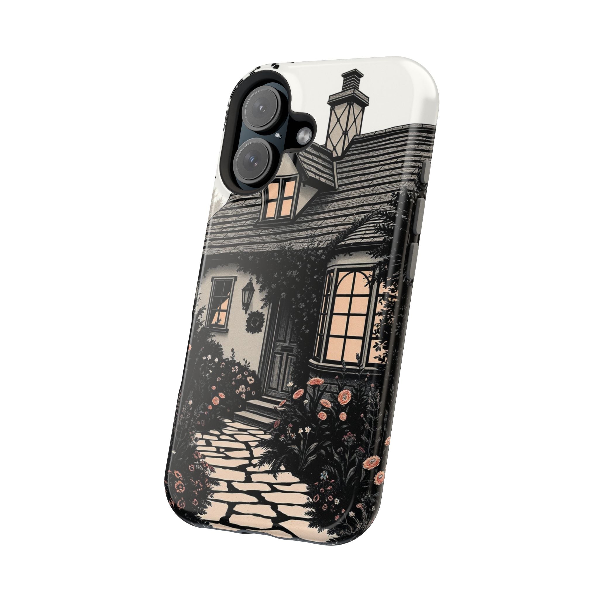 iPhone Cottage Garden Enchanted Art Slim Everyday Designer Case · iPhone Case