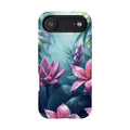 iPhone Indigo And Violet Jungle Floral Slim Everyday Designer Case · iPhone Case