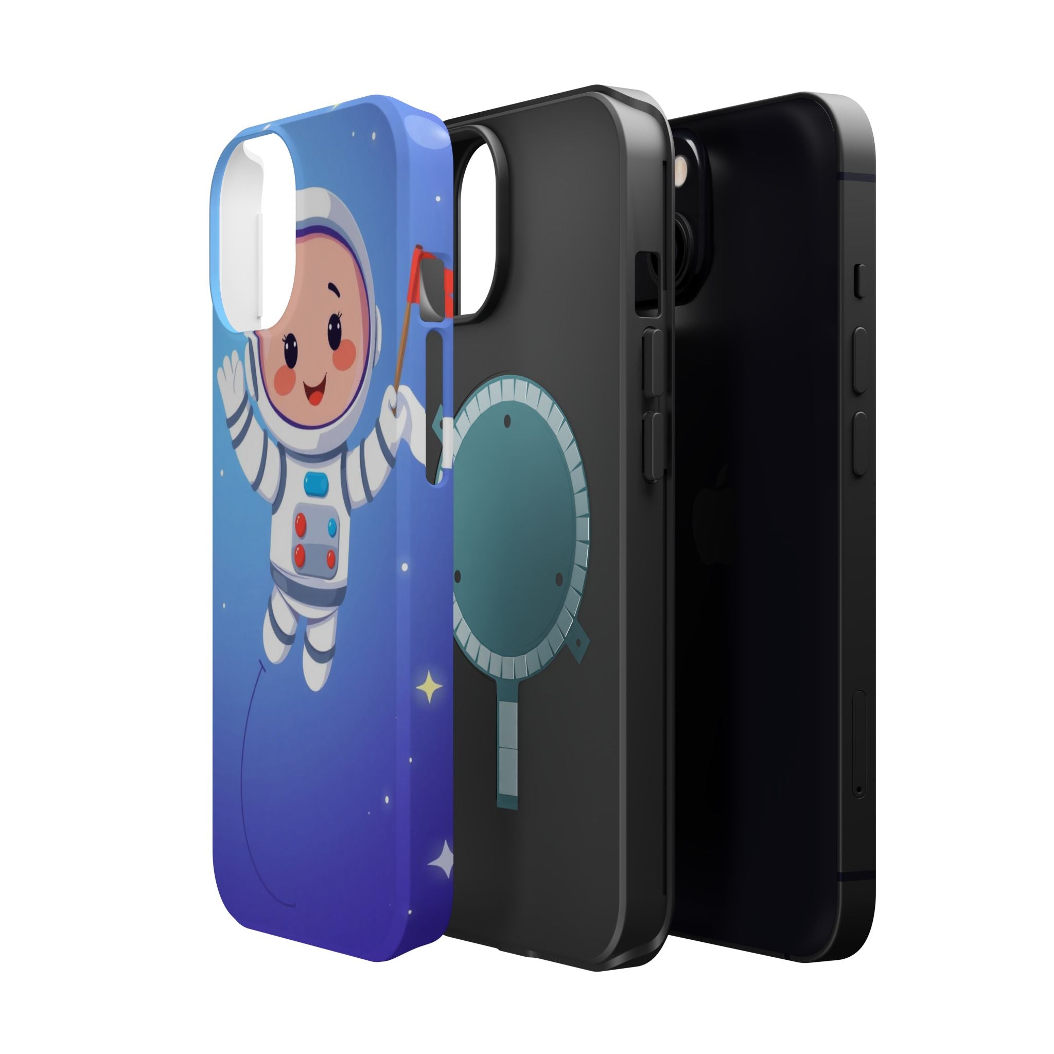 iPhone Cute Astronaut Floating Kids Fun iPhone Phone Case Gift Slim · iPhone Cas