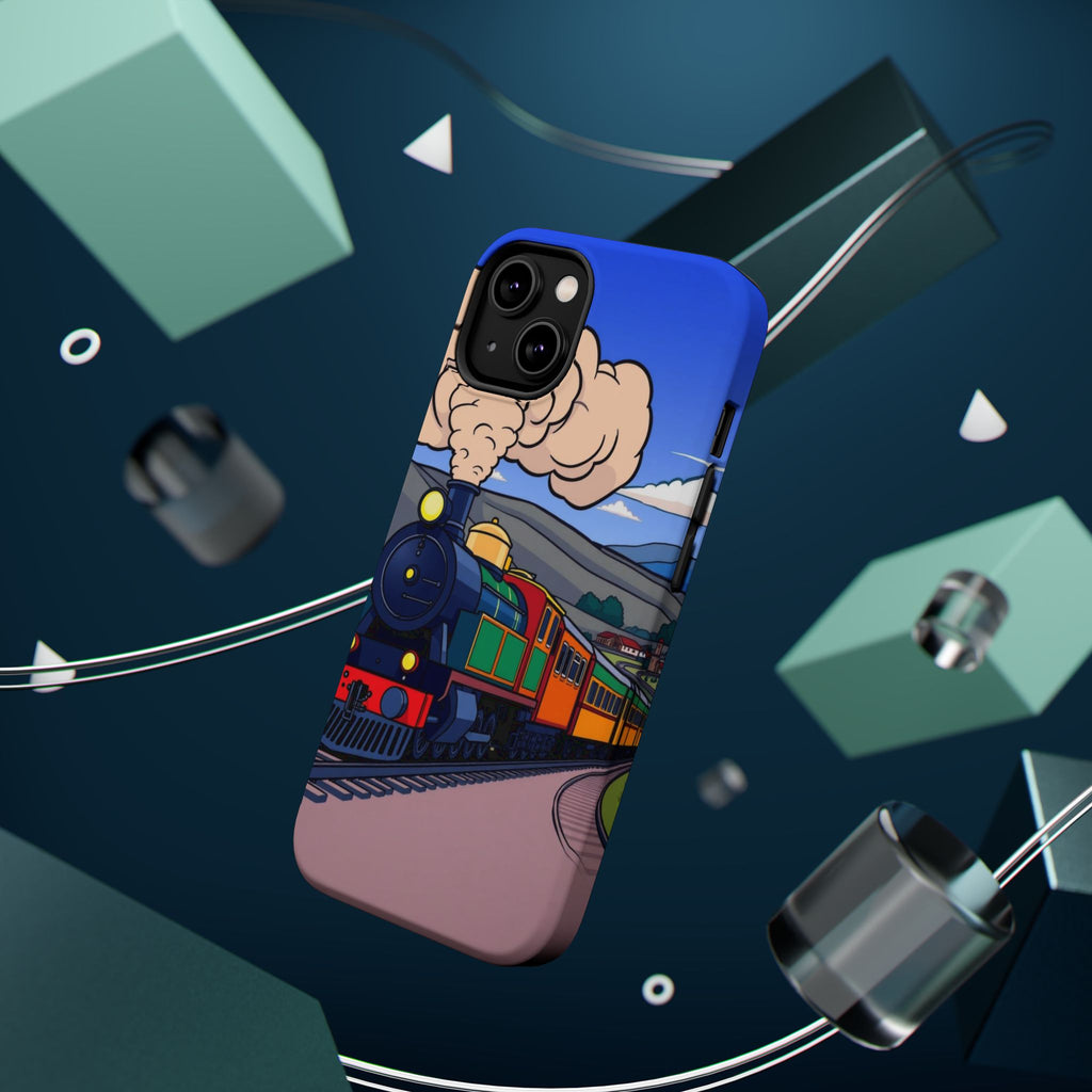 iPhone Steam Locomotive Puff Kids Fun iPhone Phone Case Gift Slim · iPhone Case